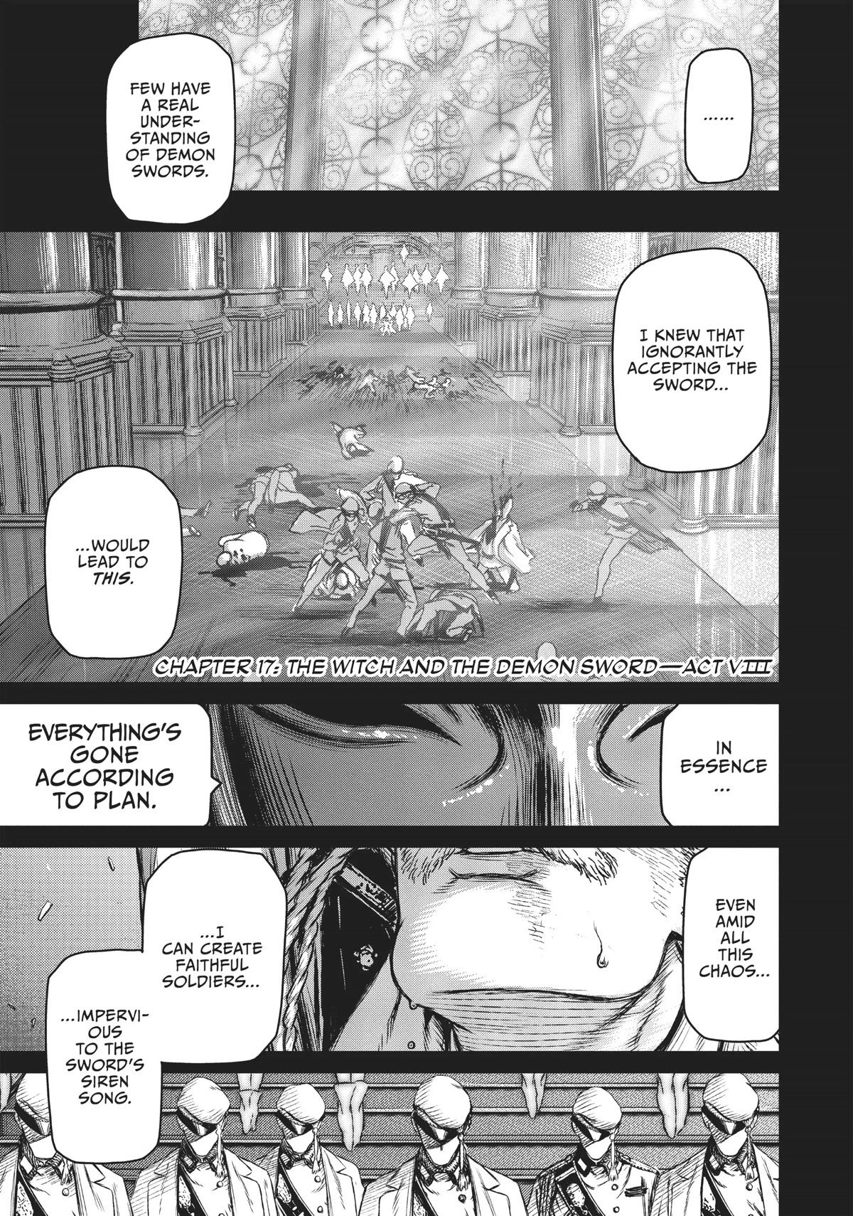 Majo to Yajuu (Satake Kousuke) Chapter 17 page 1 - Chapter 17: The Witch and the demon sword - Act 8
