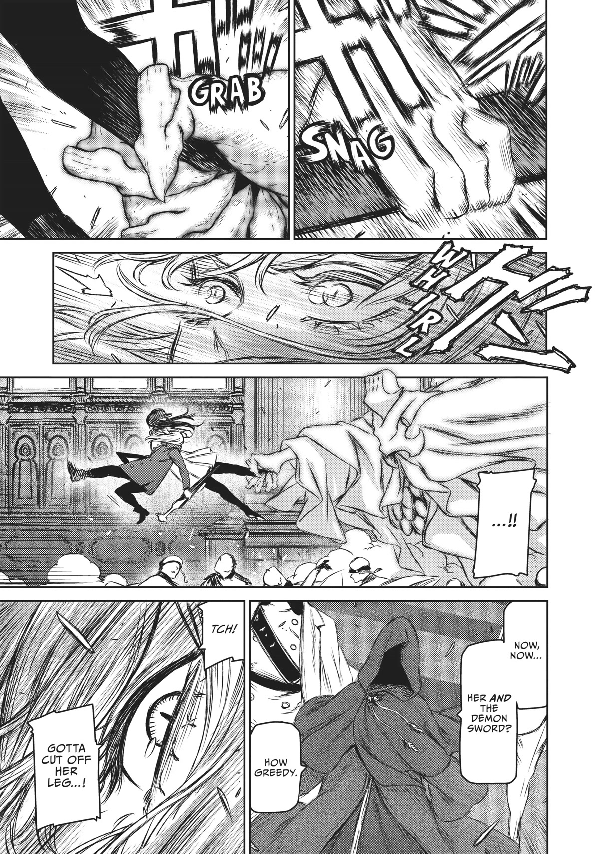 Majo to Yajuu (Satake Kousuke) Chapter 17 page 27 - Chapter 17: The Witch and the demon sword - Act 8