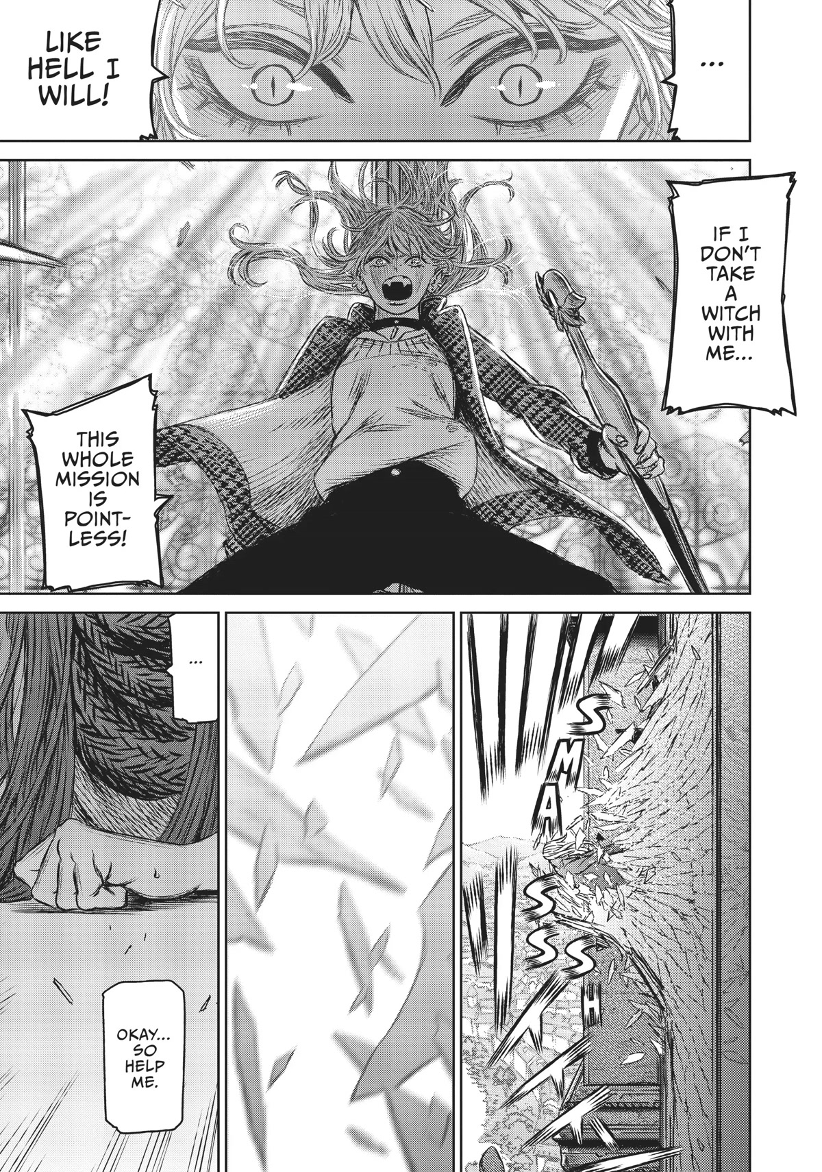 Majo to Yajuu (Satake Kousuke) Chapter 17 page 29 - Chapter 17: The Witch and the demon sword - Act 8