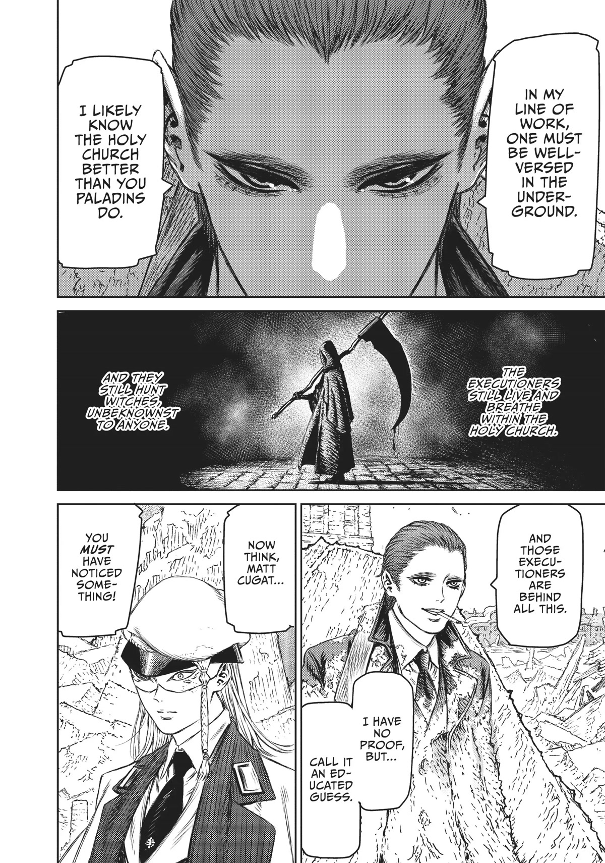 Majo to Yajuu (Satake Kousuke) Chapter 17 page 4 - Chapter 17: The Witch and the demon sword - Act 8