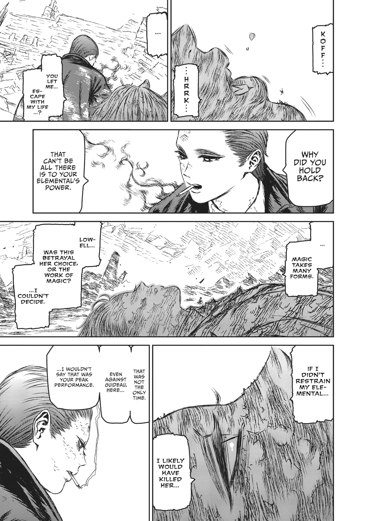 Majo to Yajuu (Satake Kousuke) Chapter 18 page 10 - Chapter 18: The Witch and the demon sword - Act 9