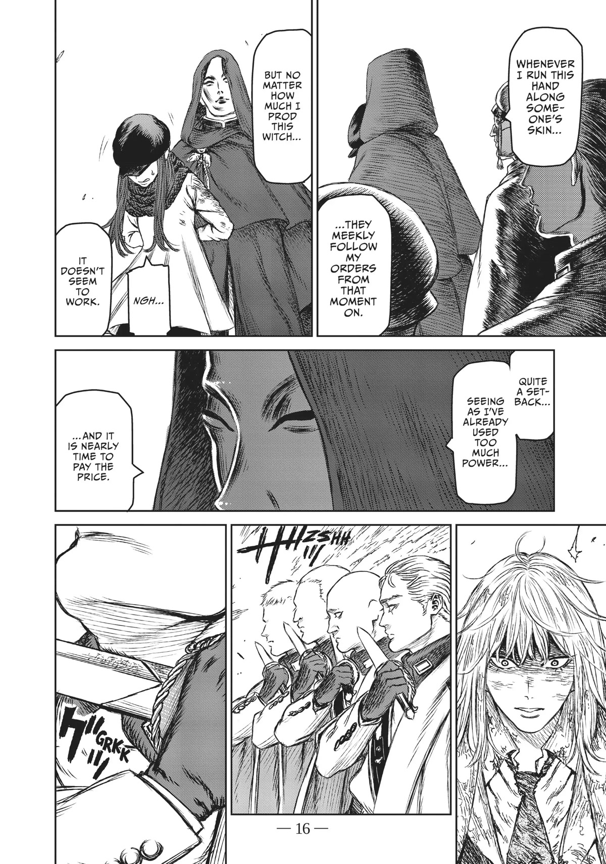 Majo to Yajuu (Satake Kousuke) Chapter 18 page 17 - Chapter 18: The Witch and the demon sword - Act 9