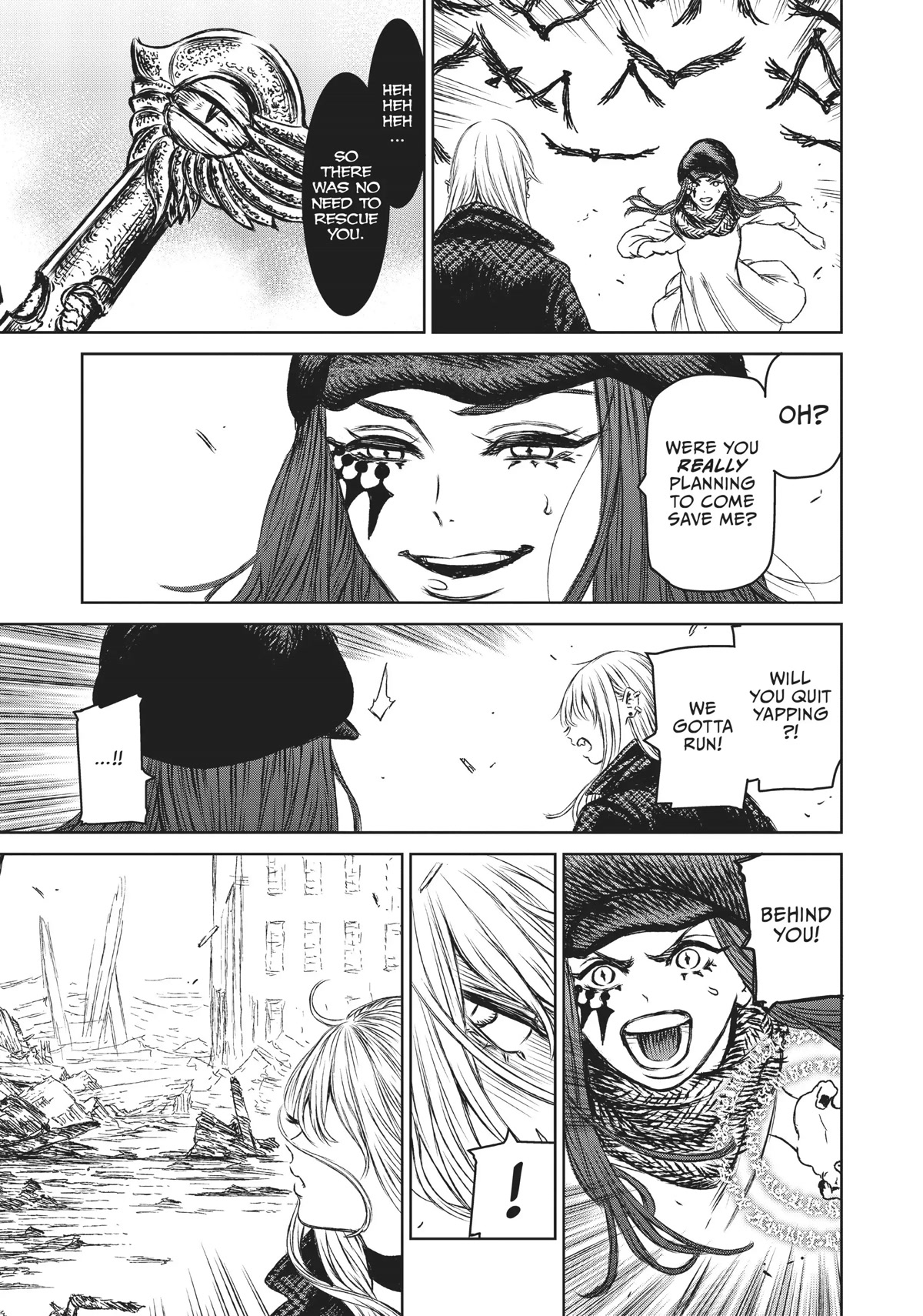 Majo to Yajuu (Satake Kousuke) Chapter 18 page 22 - Chapter 18: The Witch and the demon sword - Act 9