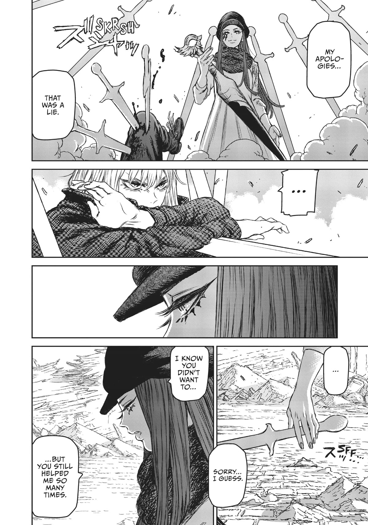 Majo to Yajuu (Satake Kousuke) Chapter 18 page 25 - Chapter 18: The Witch and the demon sword - Act 9