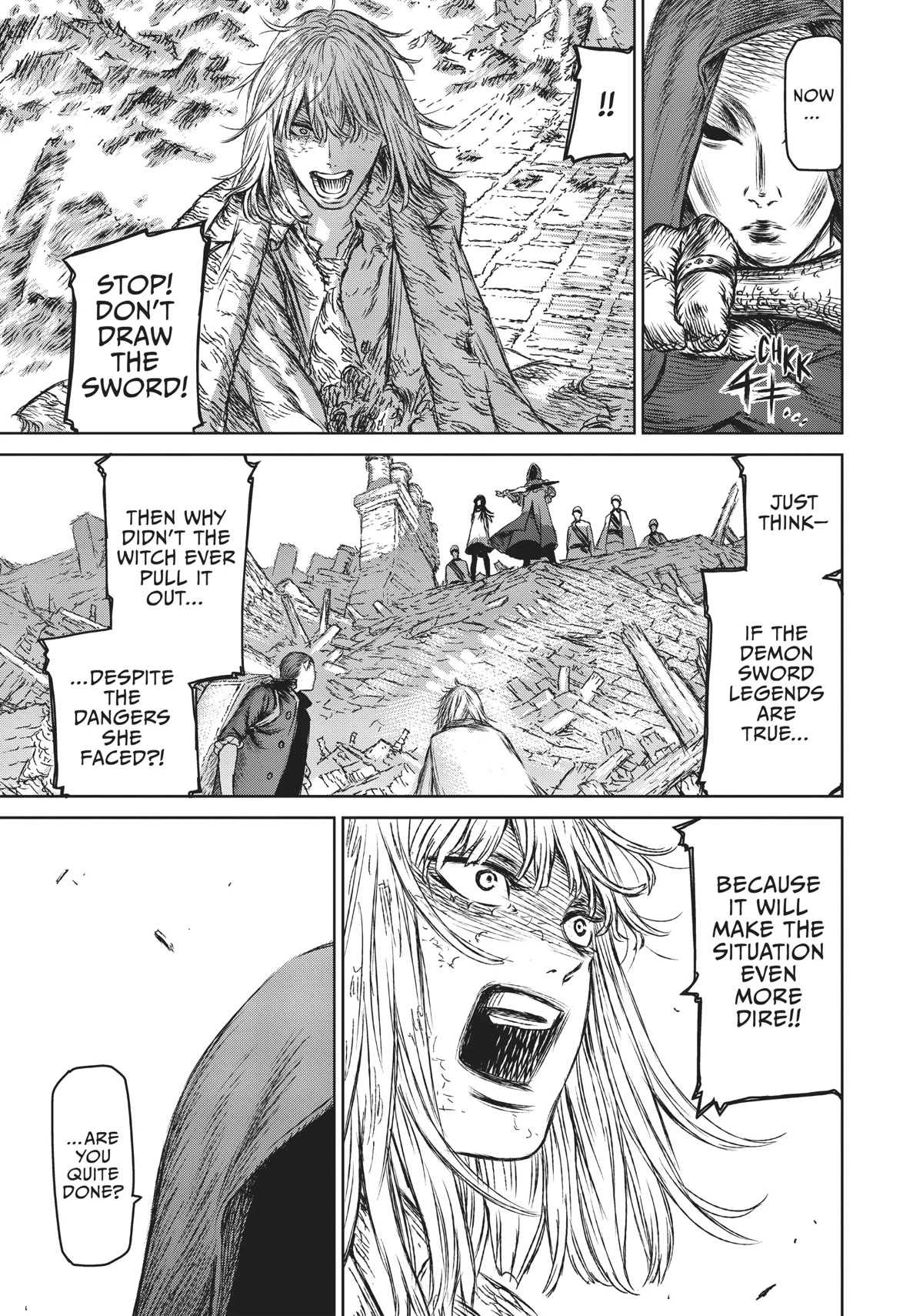 Majo to Yajuu (Satake Kousuke) Chapter 18 page 28 - Chapter 18: The Witch and the demon sword - Act 9