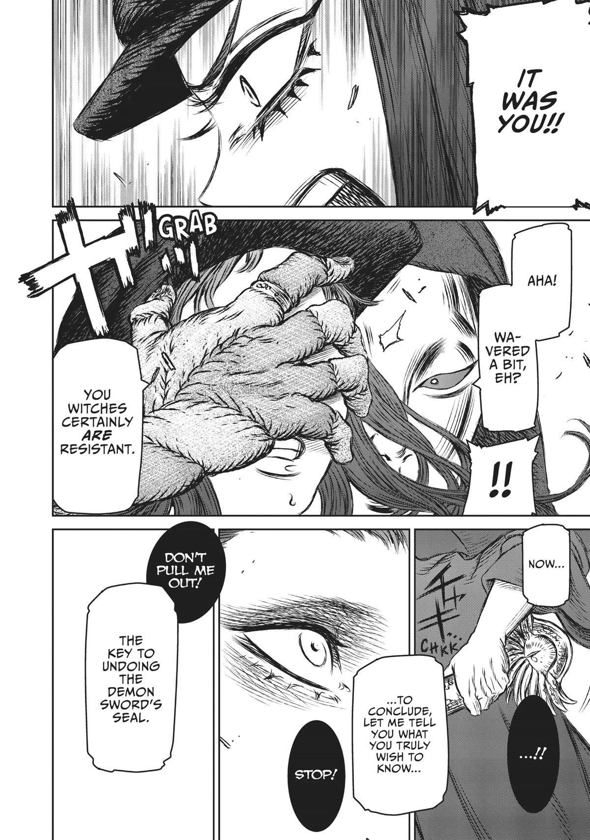 Majo to Yajuu (Satake Kousuke) Chapter 18 page 32 - Chapter 18: The Witch and the demon sword - Act 9