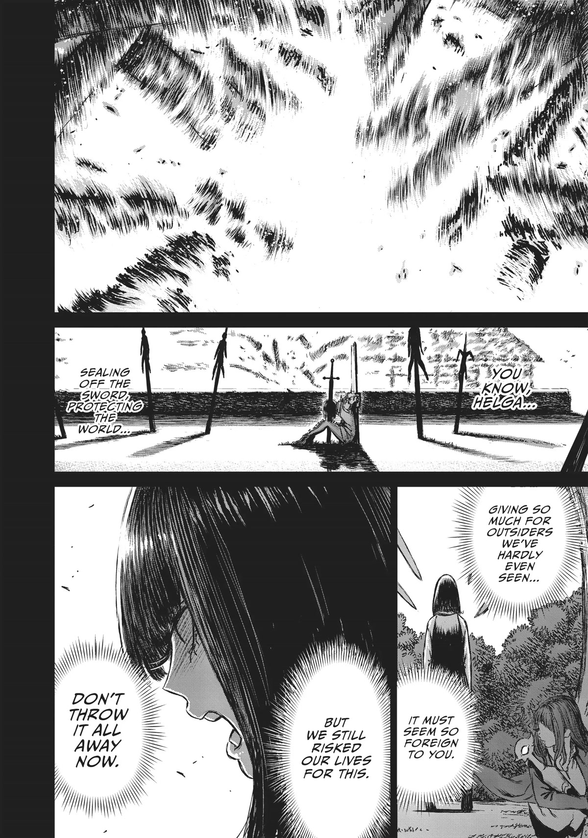Majo to Yajuu (Satake Kousuke) Chapter 19 page 10 - Chapter 19: The Witch and the demon sword - Act 10