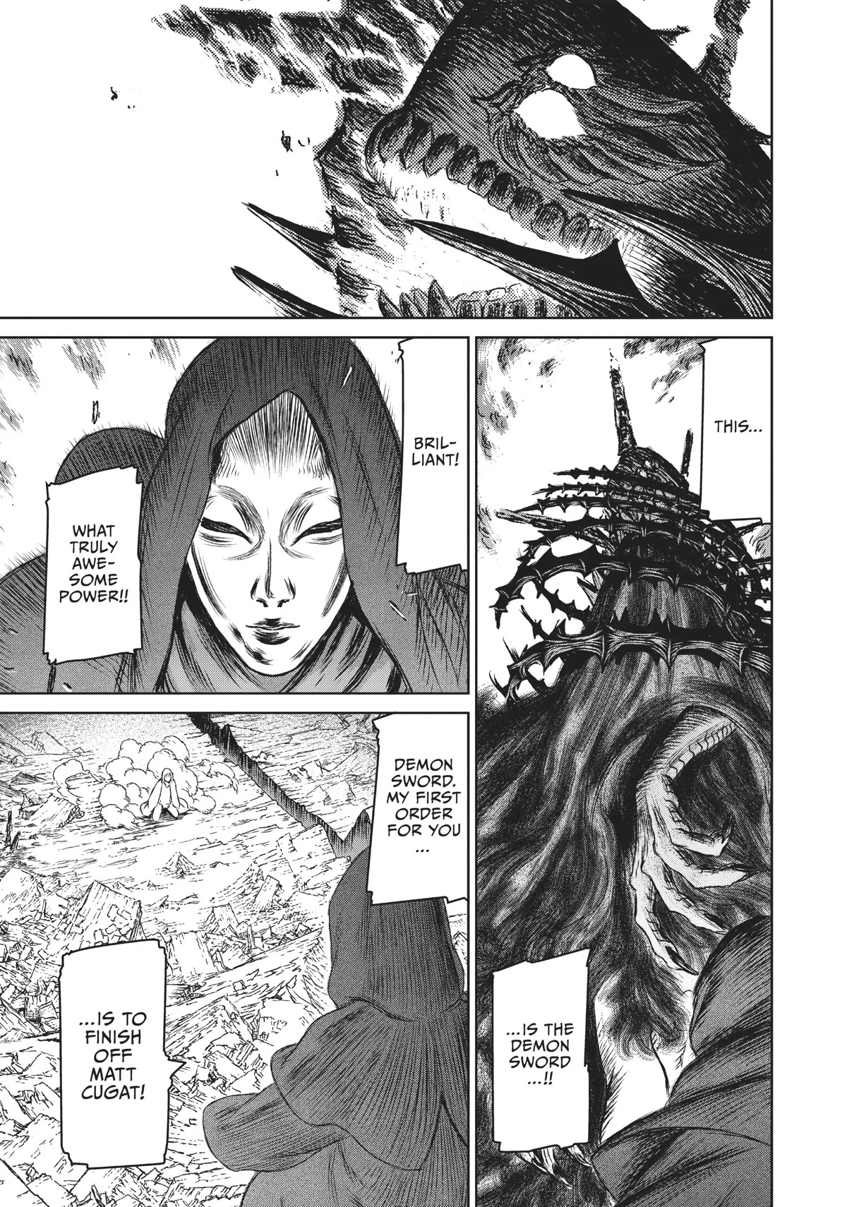 Majo to Yajuu (Satake Kousuke) Chapter 19 page 17 - Chapter 19: The Witch and the demon sword - Act 10