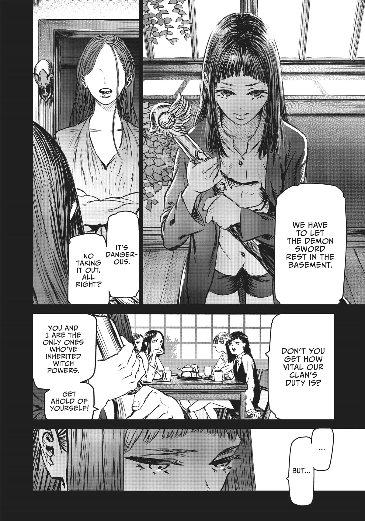 Majo to Yajuu (Satake Kousuke) Chapter 19 page 2 - Chapter 19: The Witch and the demon sword - Act 10