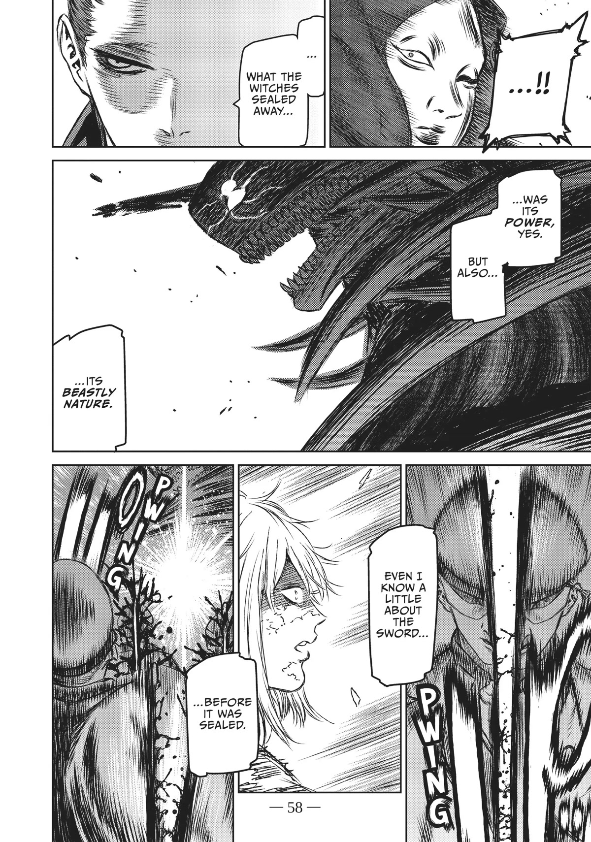 Majo to Yajuu (Satake Kousuke) Chapter 19 page 22 - Chapter 19: The Witch and the demon sword - Act 10