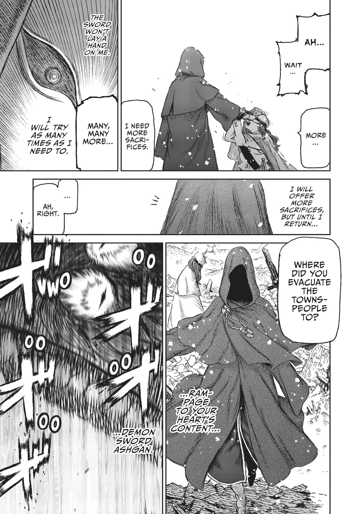 Majo to Yajuu (Satake Kousuke) Chapter 19 page 29 - Chapter 19: The Witch and the demon sword - Act 10