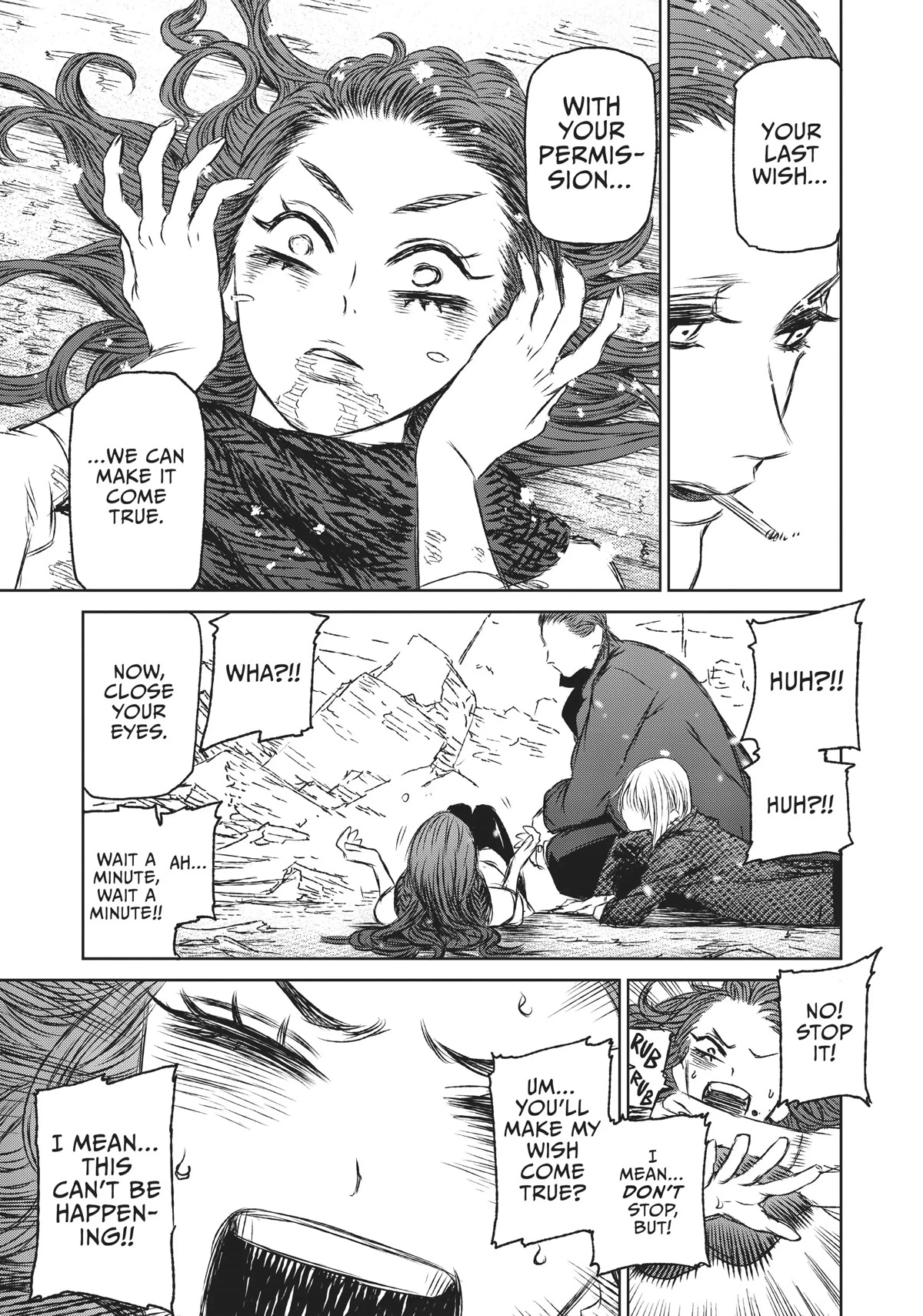 Majo to Yajuu (Satake Kousuke) Chapter 19 page 35 - Chapter 19: The Witch and the demon sword - Act 10