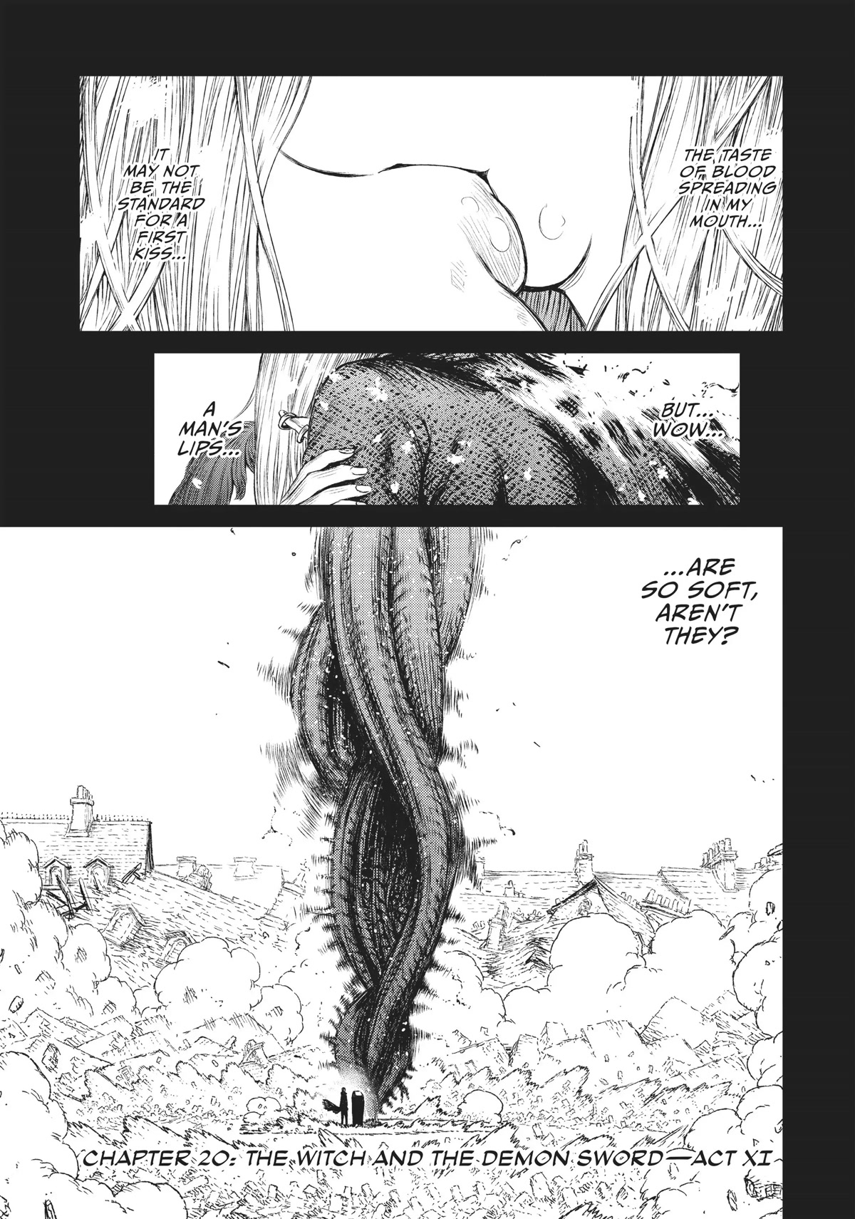 Majo to Yajuu (Satake Kousuke) Chapter 20 page 1 - Chapter 20: The Witch and the demon sword - Act 11