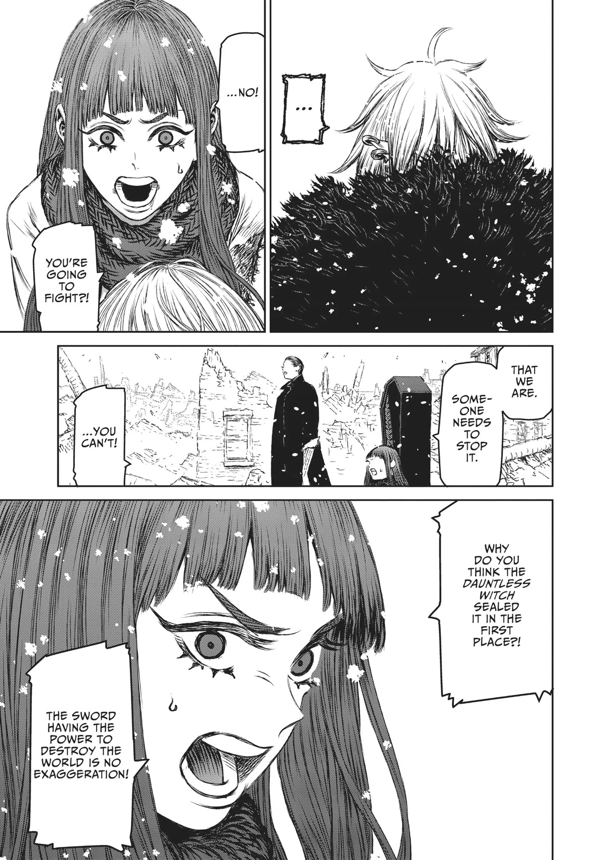 Majo to Yajuu (Satake Kousuke) Chapter 20 page 12 - Chapter 20: The Witch and the demon sword - Act 11