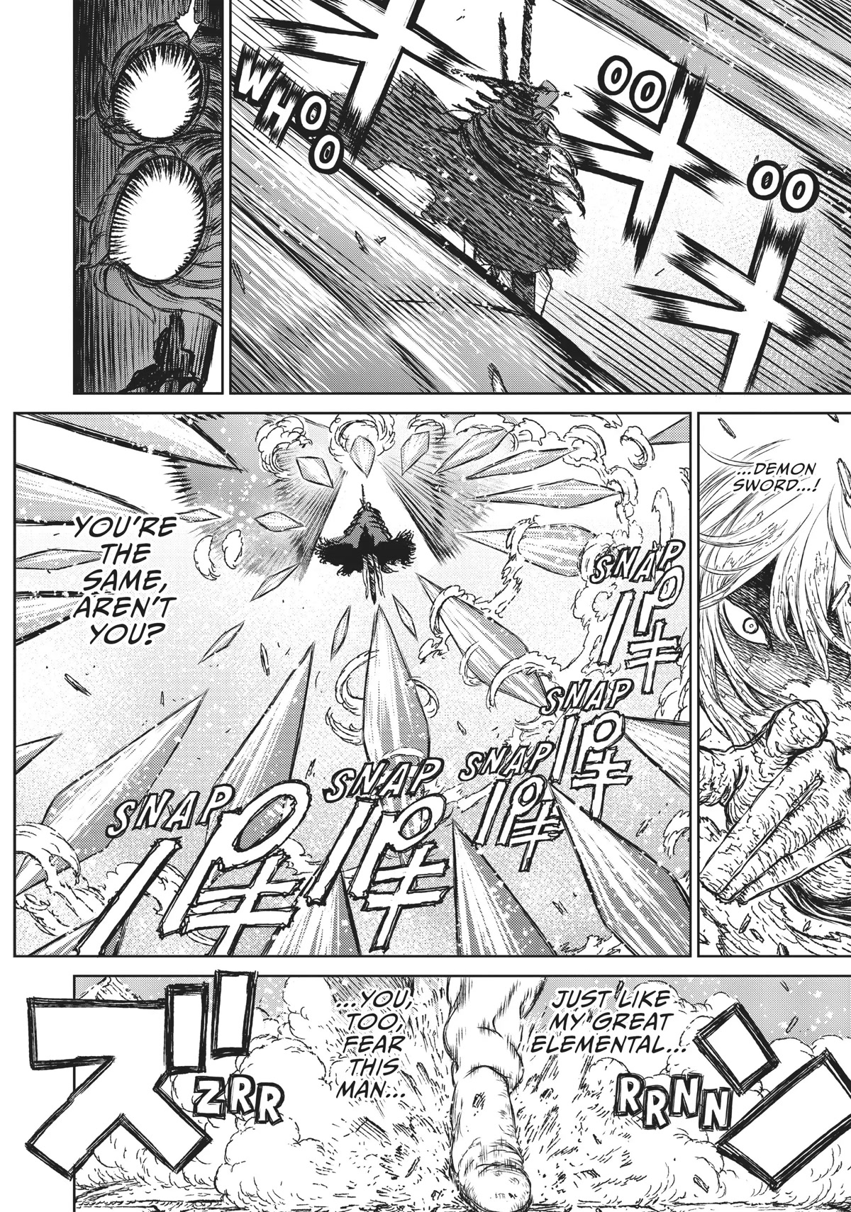 Majo to Yajuu (Satake Kousuke) Chapter 20 page 24 - Chapter 20: The Witch and the demon sword - Act 11