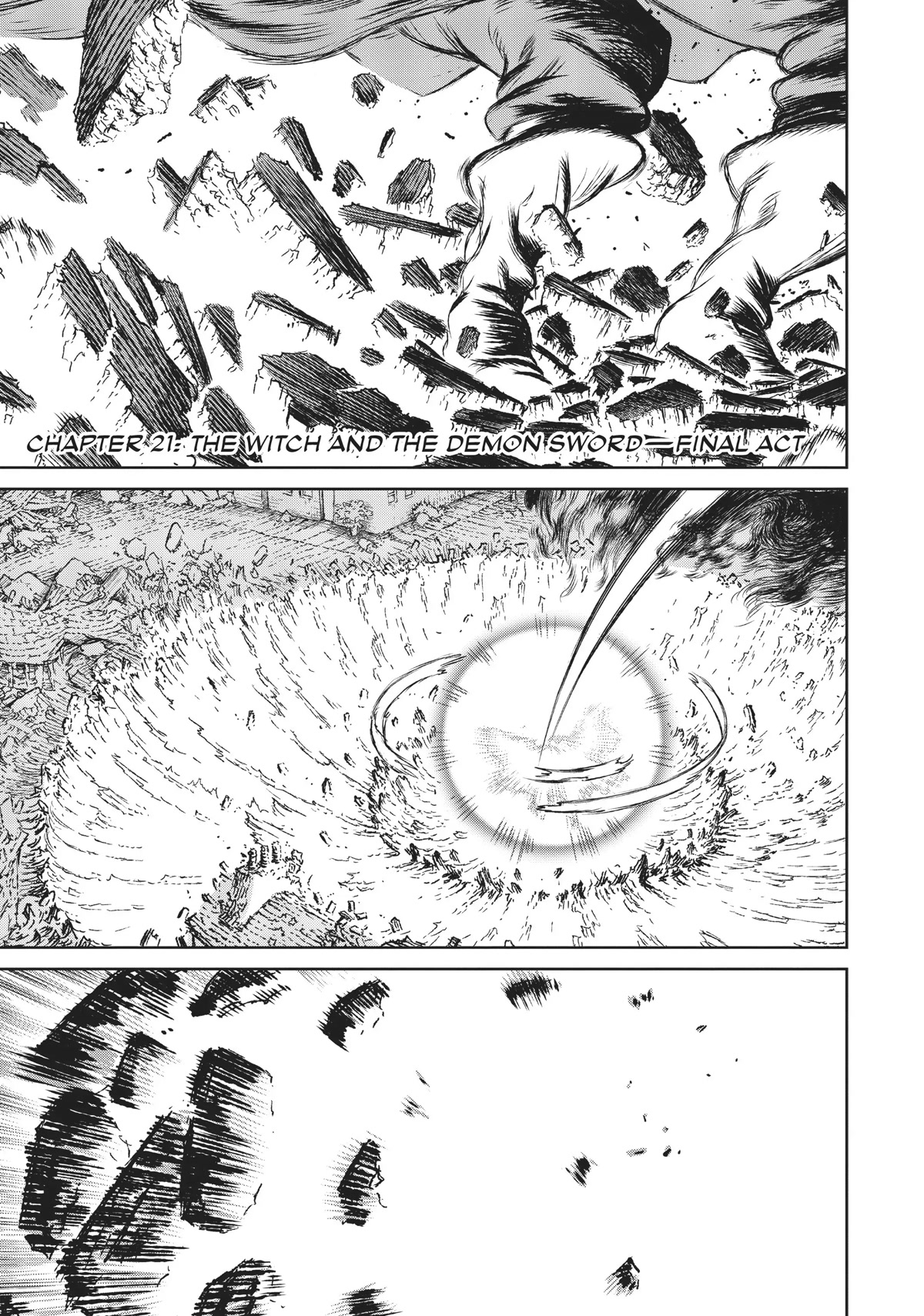 Majo to Yajuu (Satake Kousuke) Chapter 21 page 3 - Chapter 21: The Witch and the demon sword - Final Act