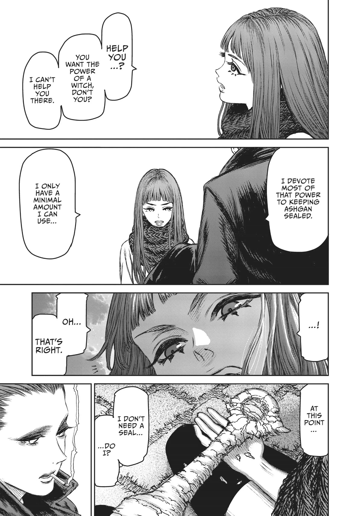 Majo to Yajuu (Satake Kousuke) Chapter 21 page 34 - Chapter 21: The Witch and the demon sword - Final Act