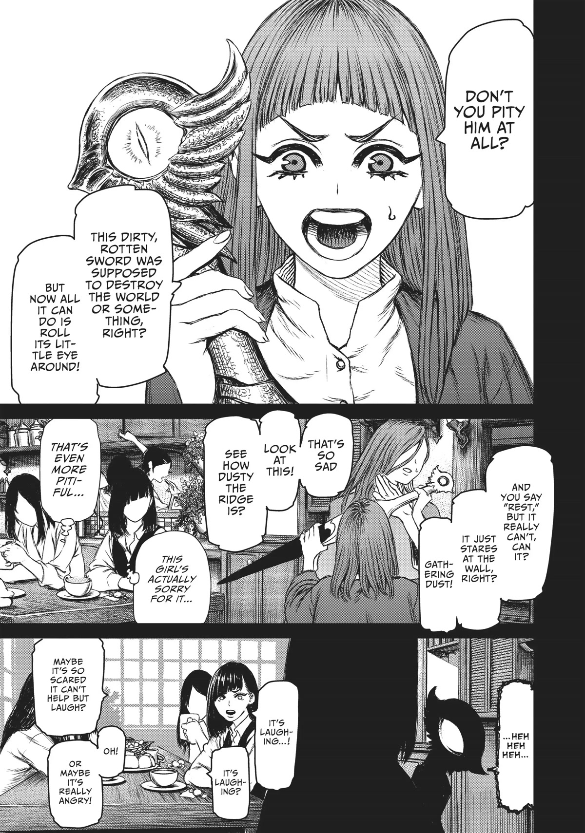 Majo to Yajuu (Satake Kousuke) Chapter 21 page 38 - Chapter 21: The Witch and the demon sword - Final Act