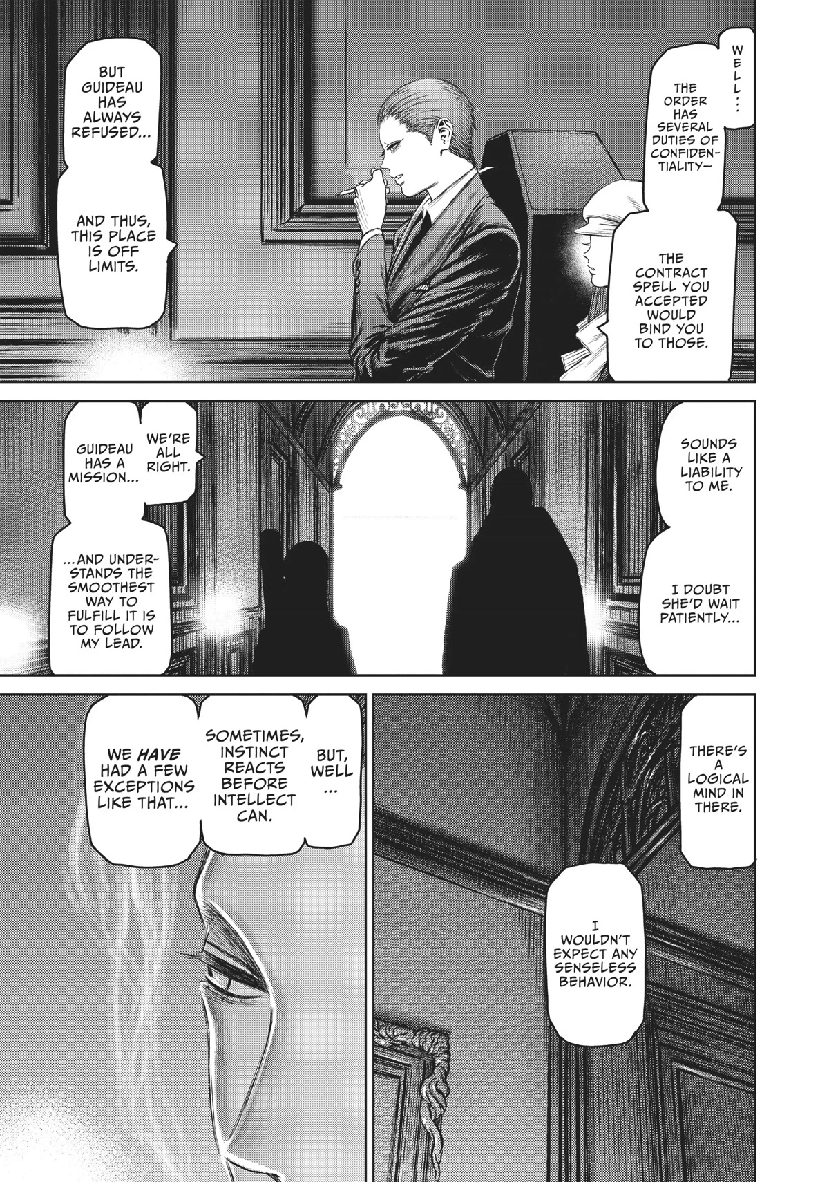 Majo to Yajuu (Satake Kousuke) Chapter 22 page 5 - Chapter 22: When 'Stay' No Longer Works