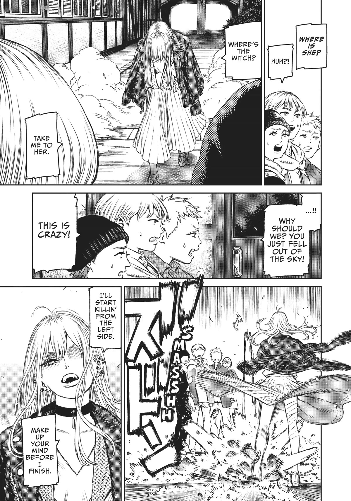 Majo to Yajuu (Satake Kousuke) Chapter 22 page 9 - Chapter 22: When 'Stay' No Longer Works