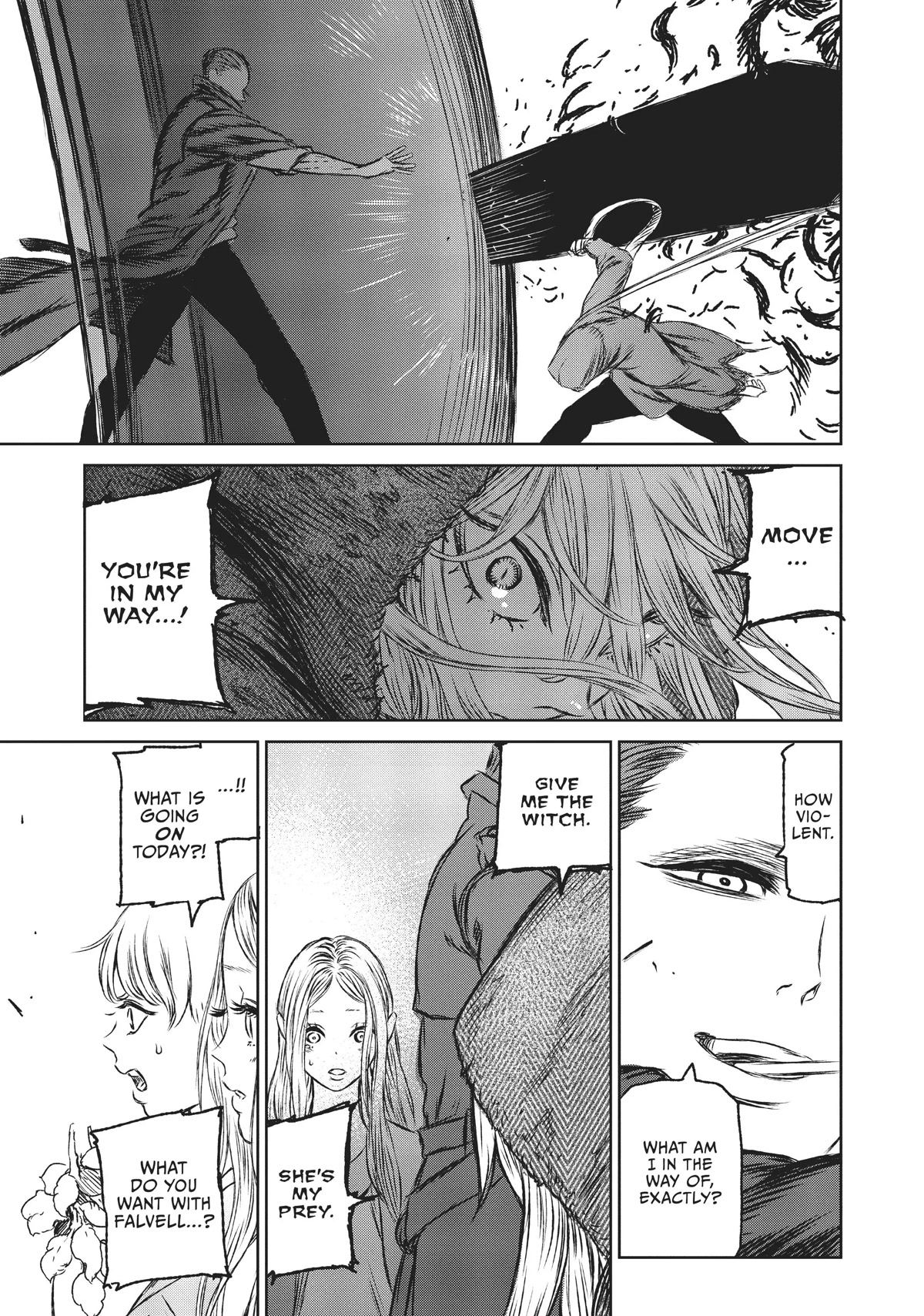 Majo to Yajuu (Satake Kousuke) Chapter 25 page 23 - Chapter 25: Eloquence and Silence - Act 2
