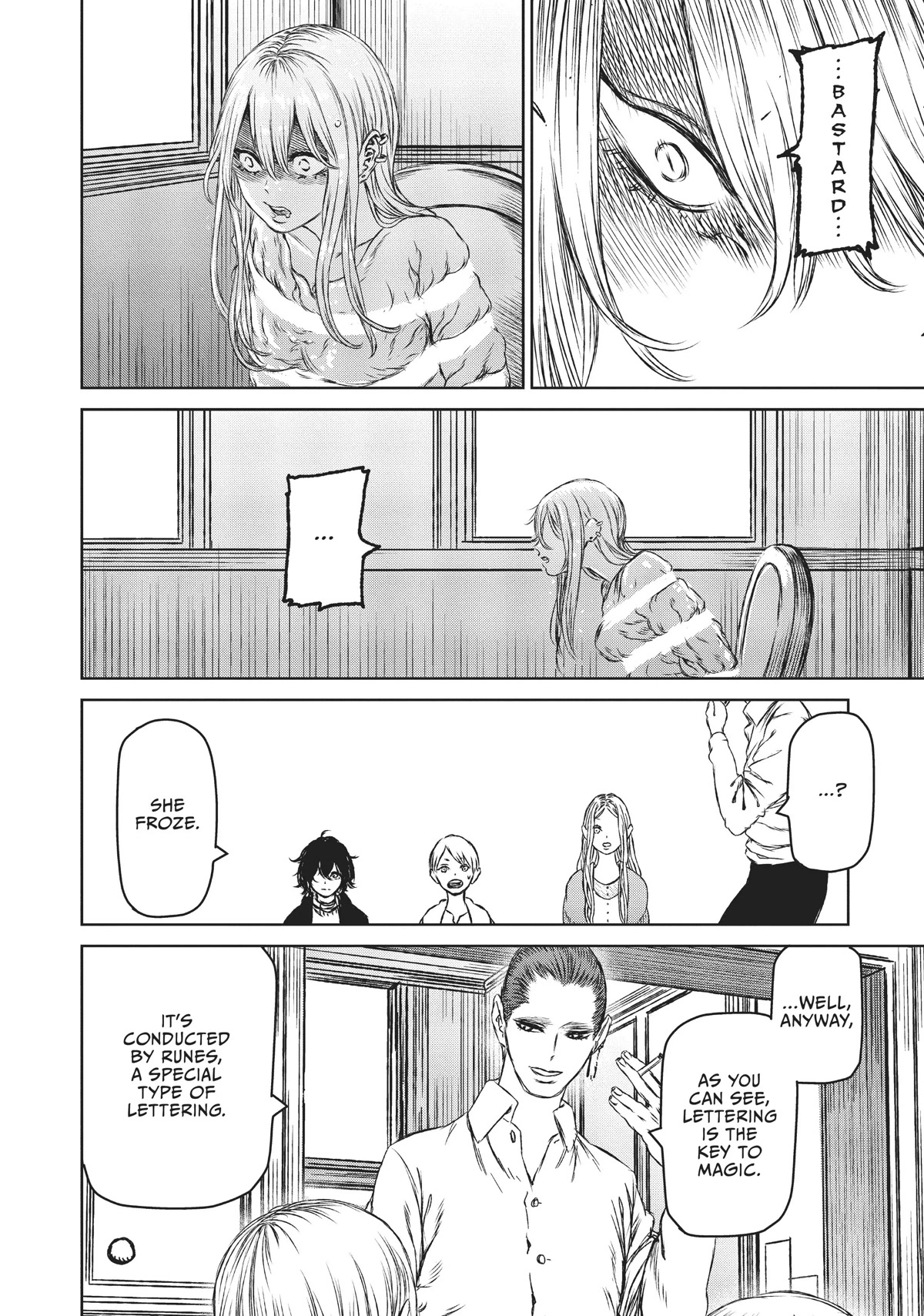 Majo to Yajuu (Satake Kousuke) Chapter 26 page 10 - Chapter 26: Eloquence and Silence - Act 3