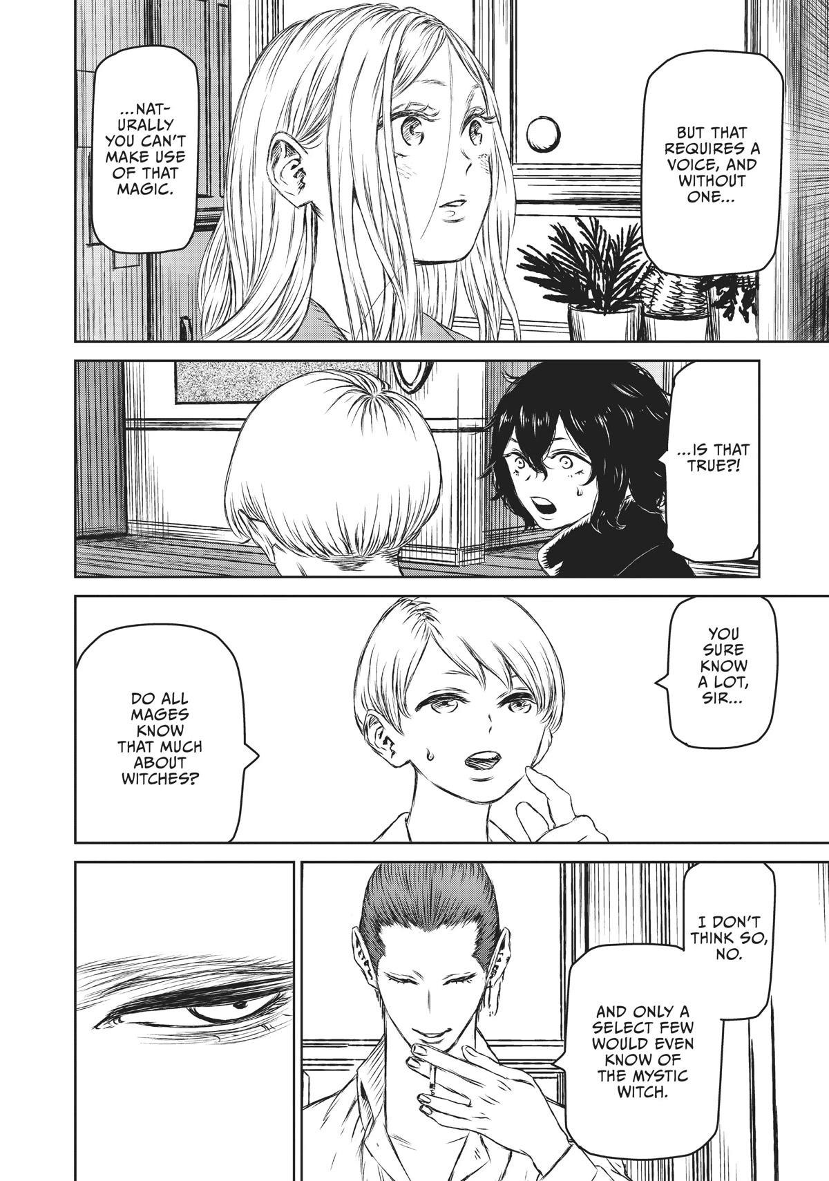 Majo to Yajuu (Satake Kousuke) Chapter 26 page 12 - Chapter 26: Eloquence and Silence - Act 3