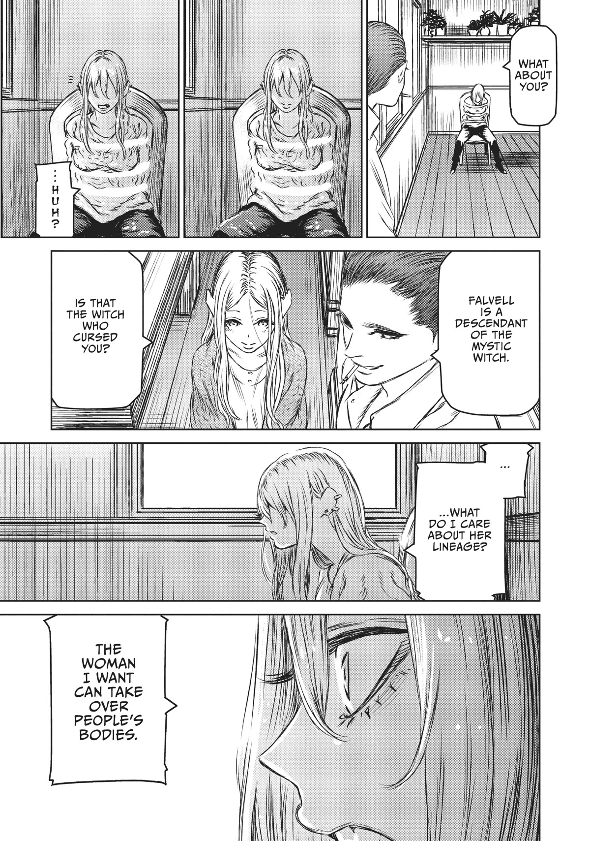 Majo to Yajuu (Satake Kousuke) Chapter 26 page 13 - Chapter 26: Eloquence and Silence - Act 3