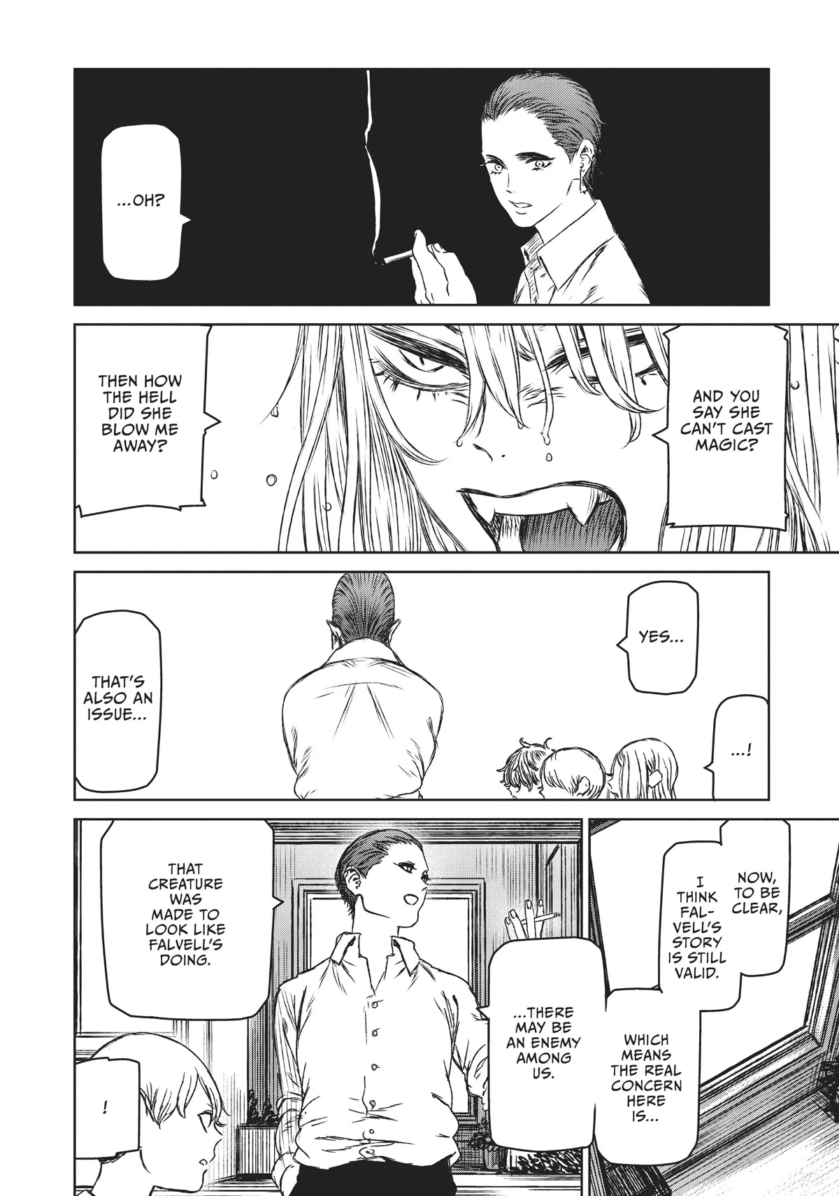 Majo to Yajuu (Satake Kousuke) Chapter 26 page 14 - Chapter 26: Eloquence and Silence - Act 3