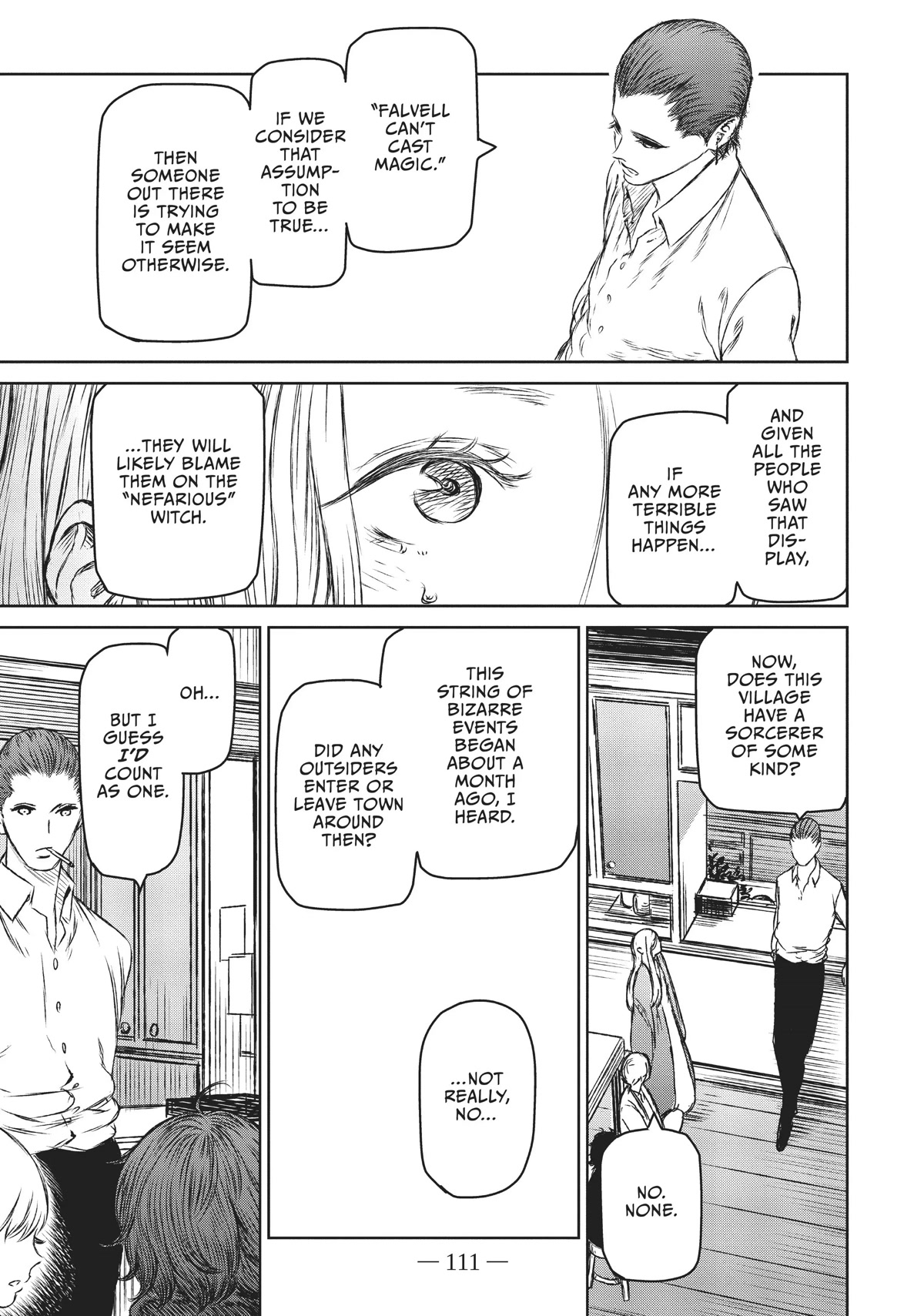 Majo to Yajuu (Satake Kousuke) Chapter 26 page 15 - Chapter 26: Eloquence and Silence - Act 3