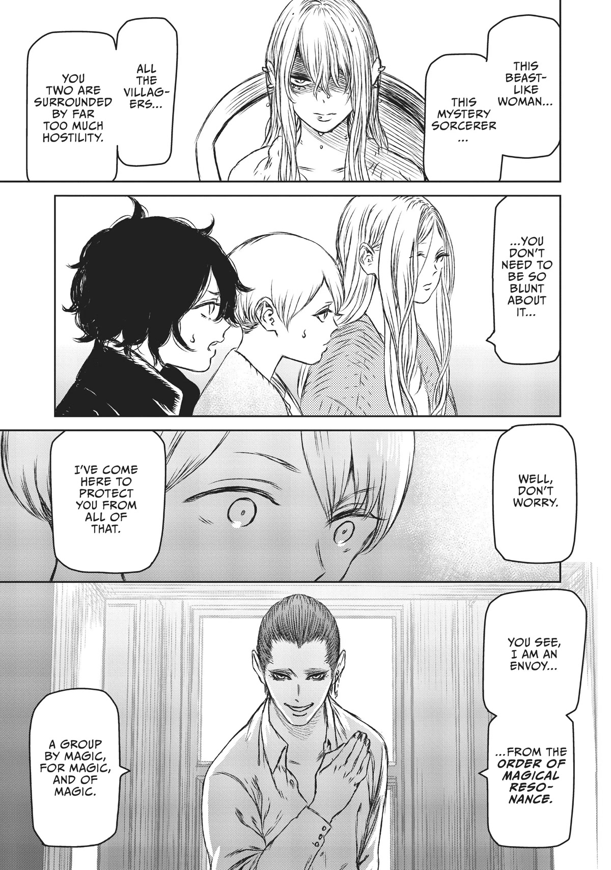 Majo to Yajuu (Satake Kousuke) Chapter 26 page 17 - Chapter 26: Eloquence and Silence - Act 3