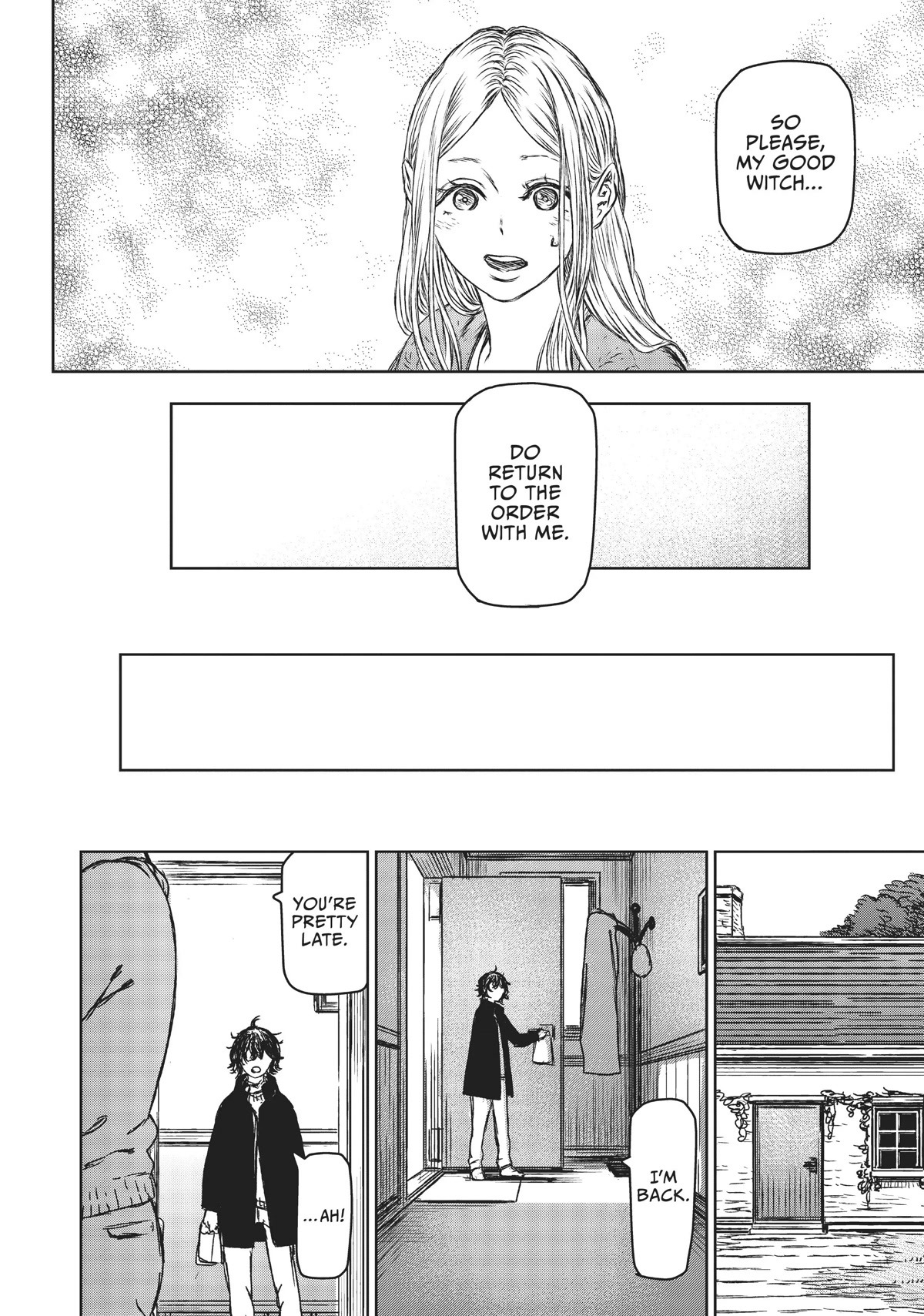 Majo to Yajuu (Satake Kousuke) Chapter 26 page 18 - Chapter 26: Eloquence and Silence - Act 3