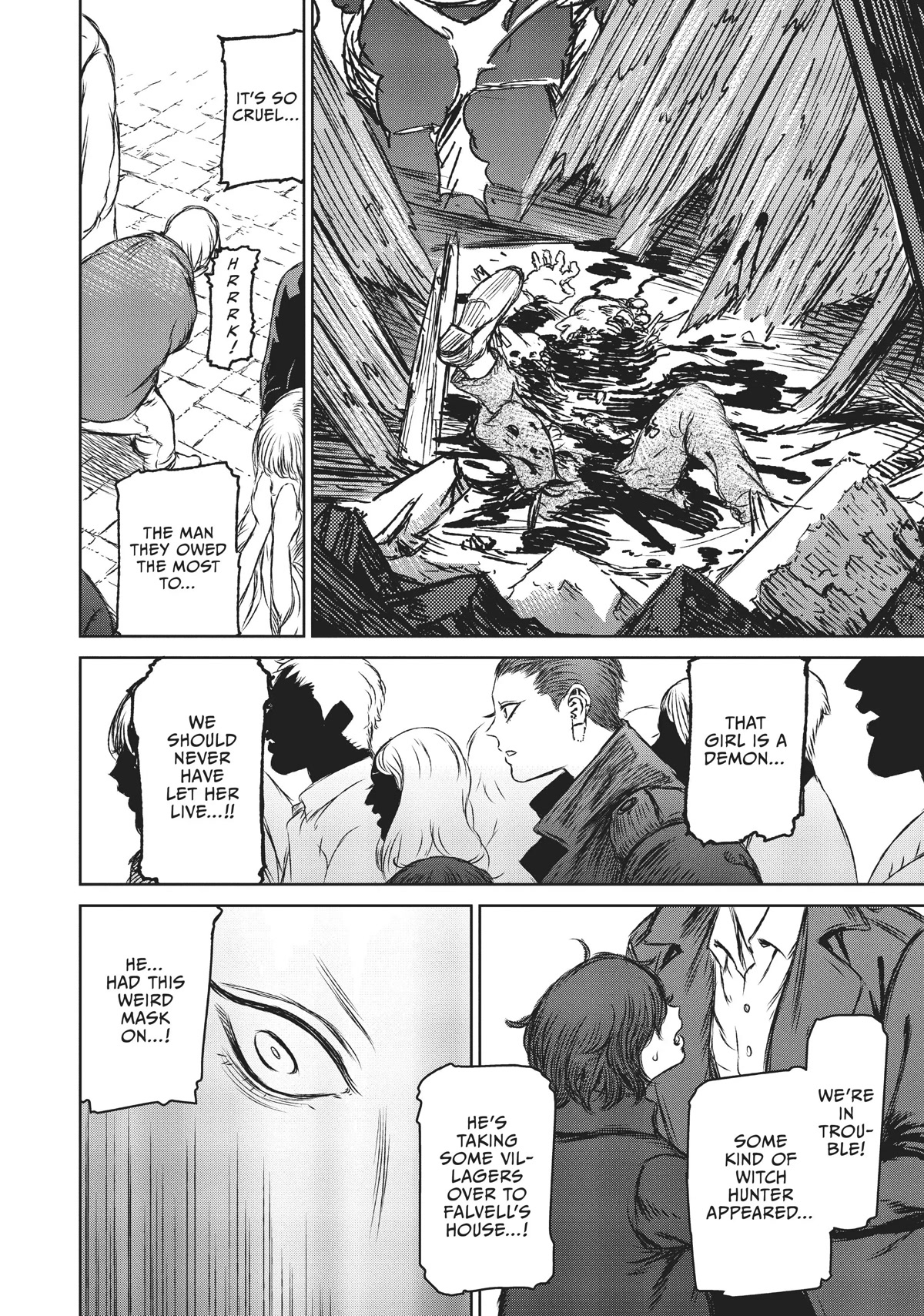 Majo to Yajuu (Satake Kousuke) Chapter 26 page 28 - Chapter 26: Eloquence and Silence - Act 3