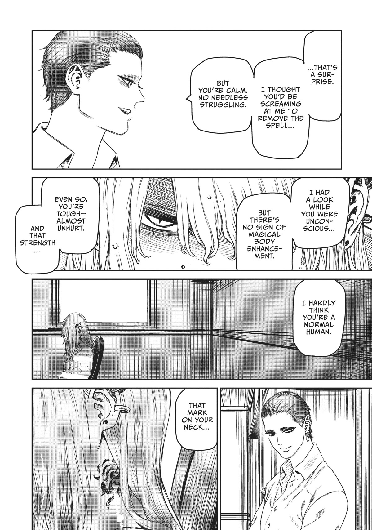 Majo to Yajuu (Satake Kousuke) Chapter 26 page 4 - Chapter 26: Eloquence and Silence - Act 3