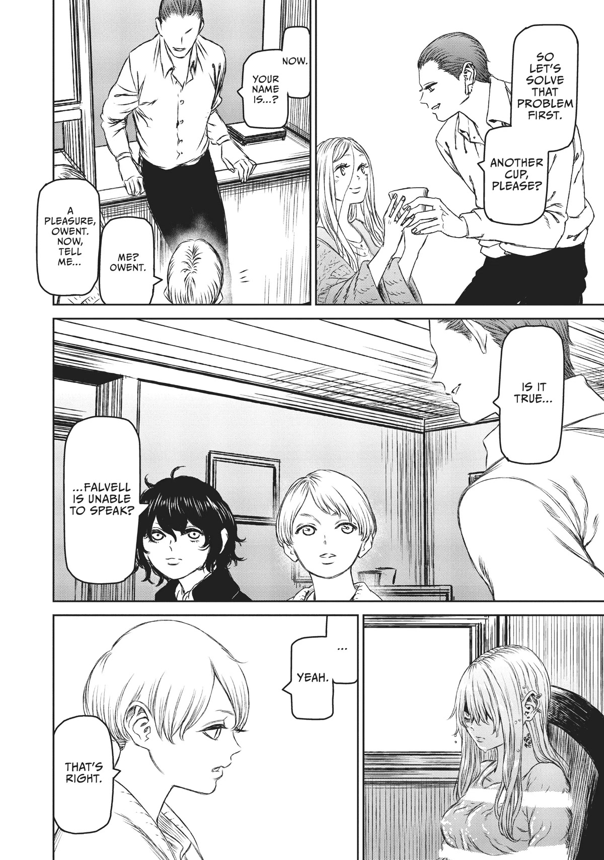 Majo to Yajuu (Satake Kousuke) Chapter 26 page 6 - Chapter 26: Eloquence and Silence - Act 3