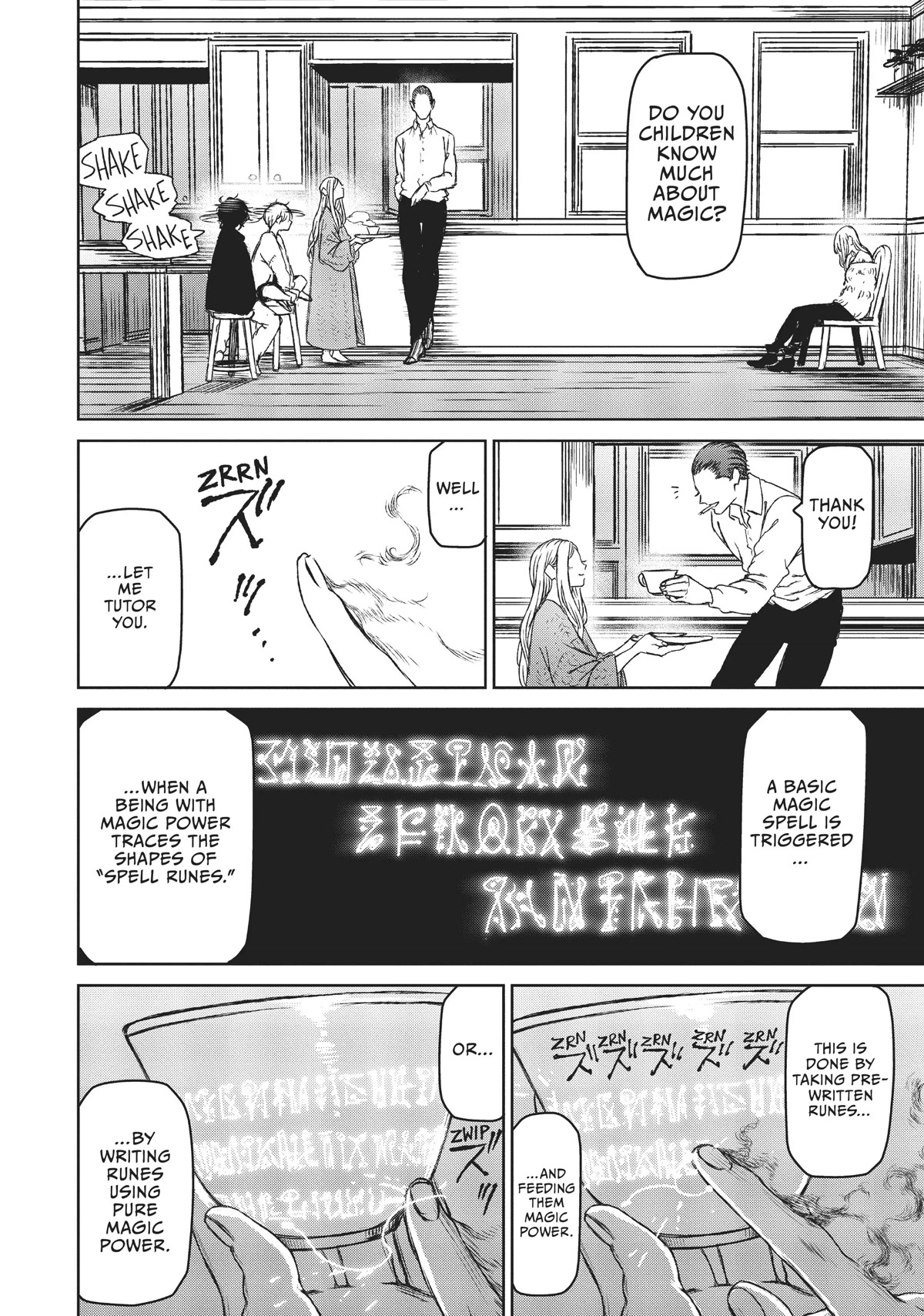 Majo to Yajuu (Satake Kousuke) Chapter 26 page 8 - Chapter 26: Eloquence and Silence - Act 3
