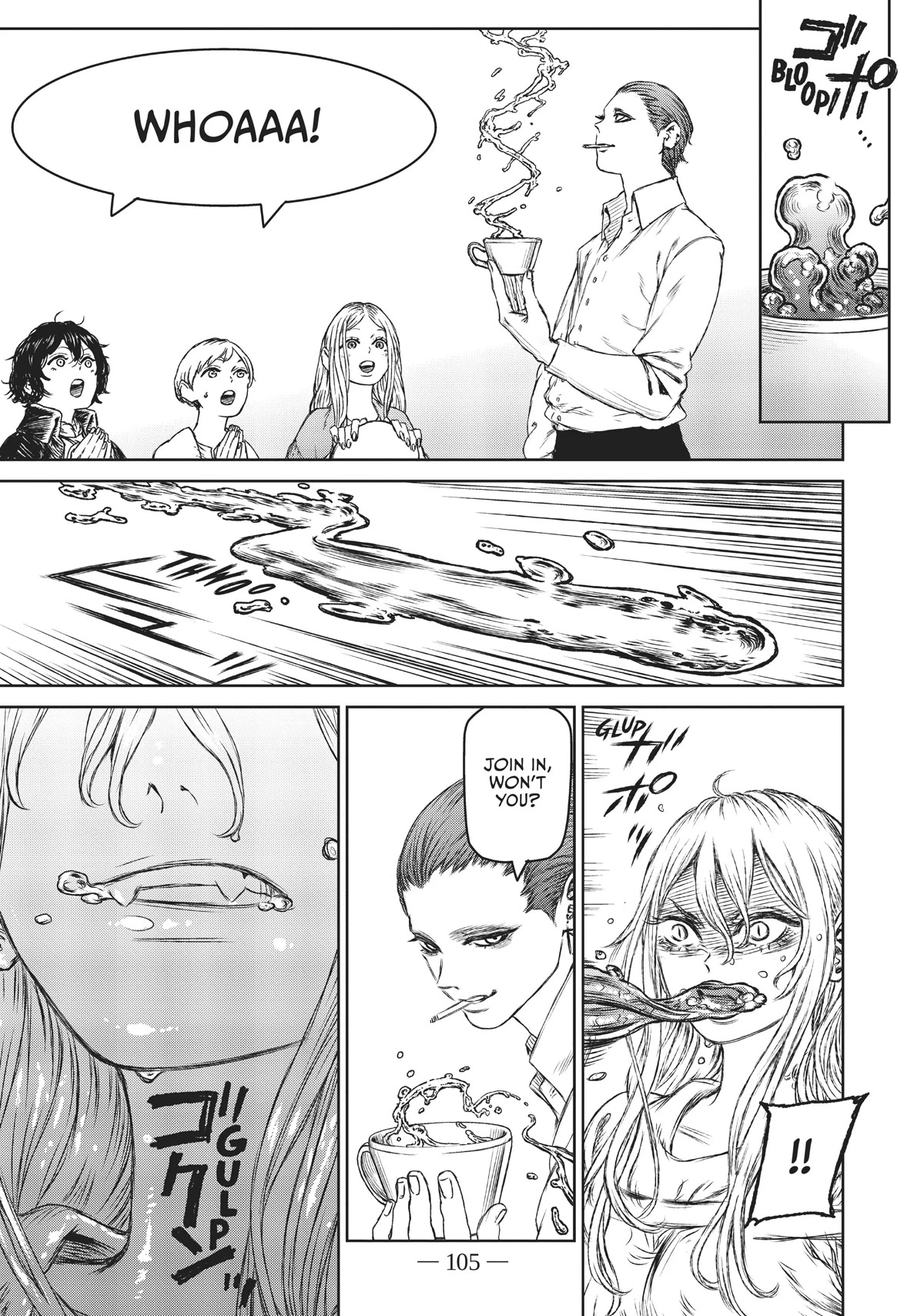 Majo to Yajuu (Satake Kousuke) Chapter 26 page 9 - Chapter 26: Eloquence and Silence - Act 3