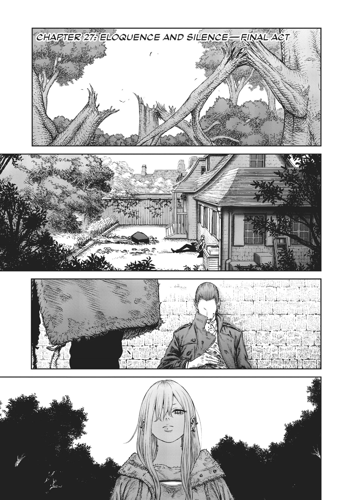 Majo to Yajuu (Satake Kousuke) Chapter 27 page 1 - Chapter 27: Eloquence and Silence - Final Act