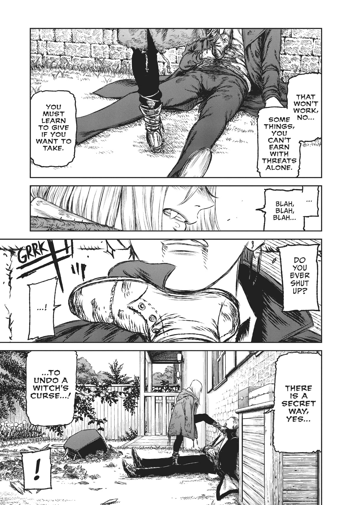 Majo to Yajuu (Satake Kousuke) Chapter 27 page 3 - Chapter 27: Eloquence and Silence - Final Act