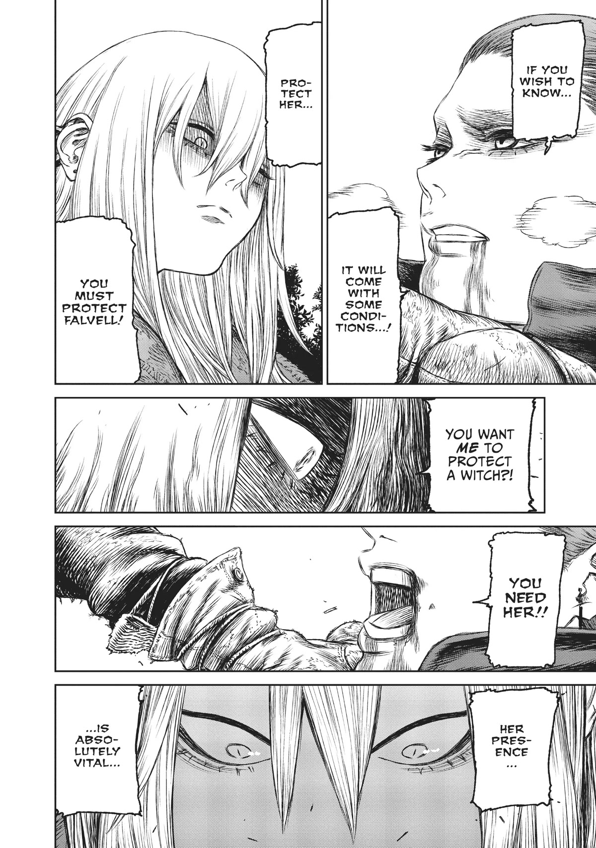 Majo to Yajuu (Satake Kousuke) Chapter 27 page 4 - Chapter 27: Eloquence and Silence - Final Act