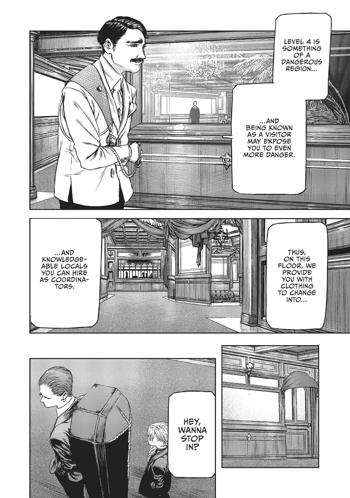 Majo to Yajuu (Satake Kousuke) Chapter 28 page 10 - Chapter 28: Four Levels Below - Prologue