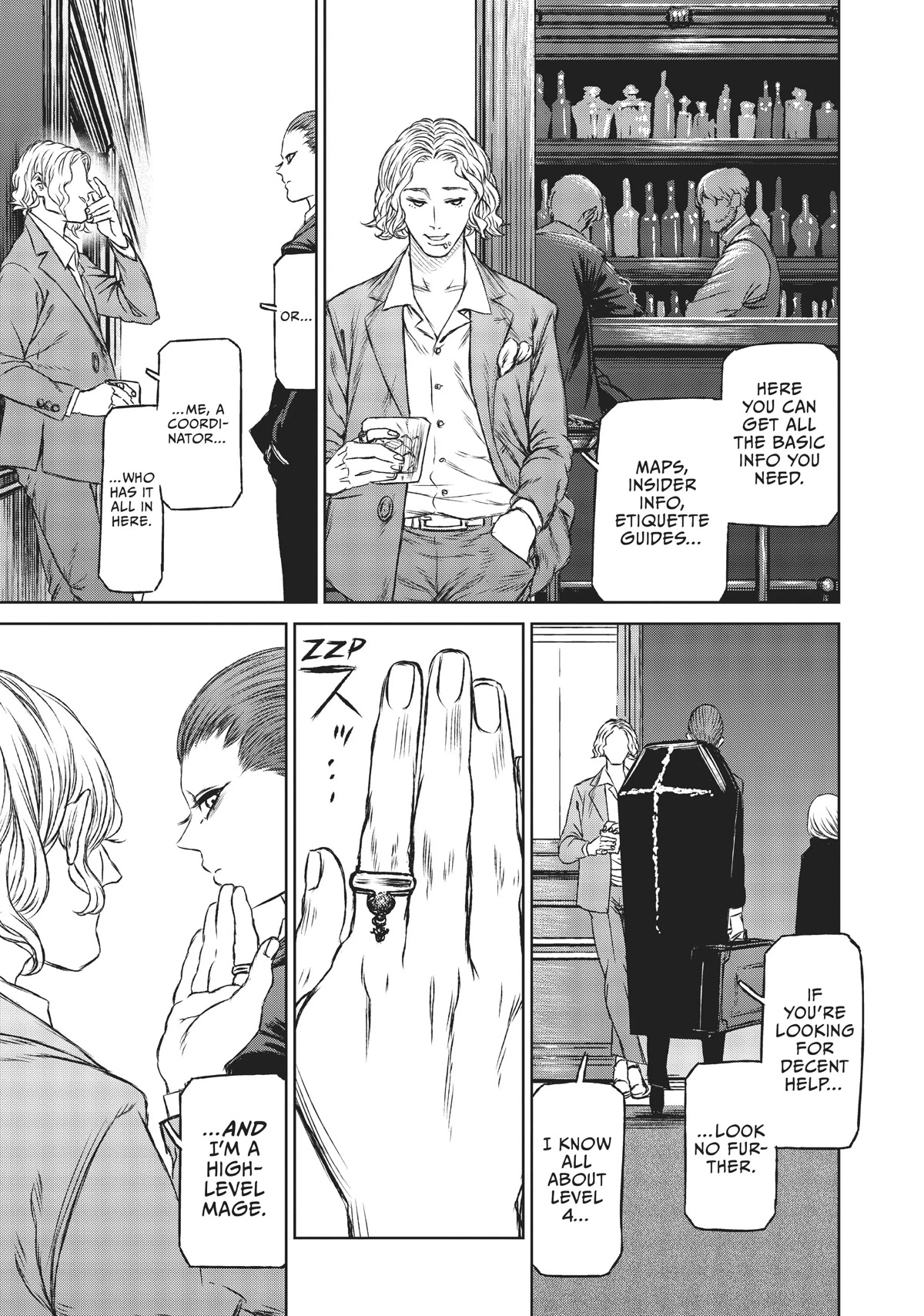 Majo to Yajuu (Satake Kousuke) Chapter 28 page 11 - Chapter 28: Four Levels Below - Prologue