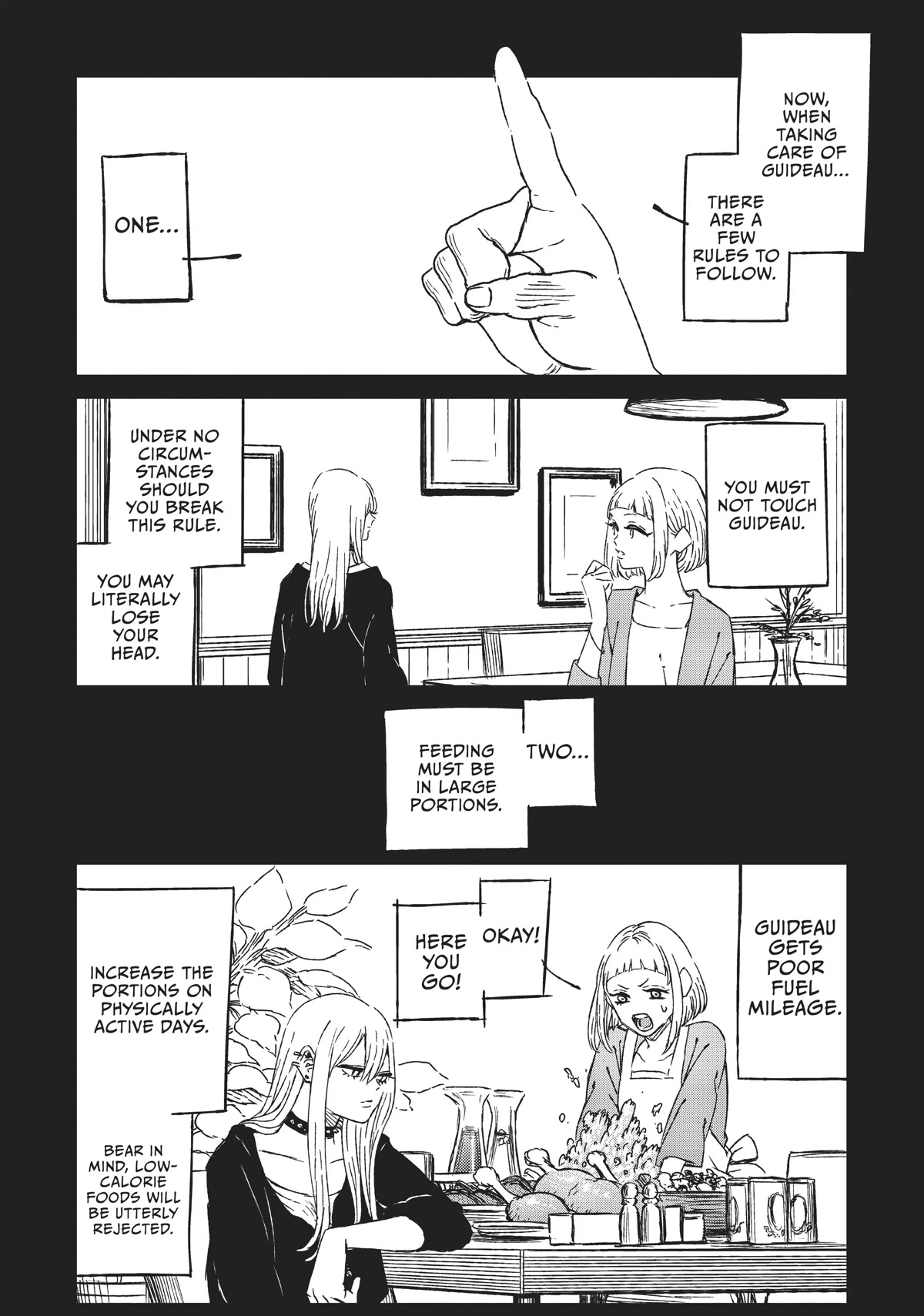 Majo to Yajuu (Satake Kousuke) Chapter 28 page 22 - Chapter 28: Four Levels Below - Prologue