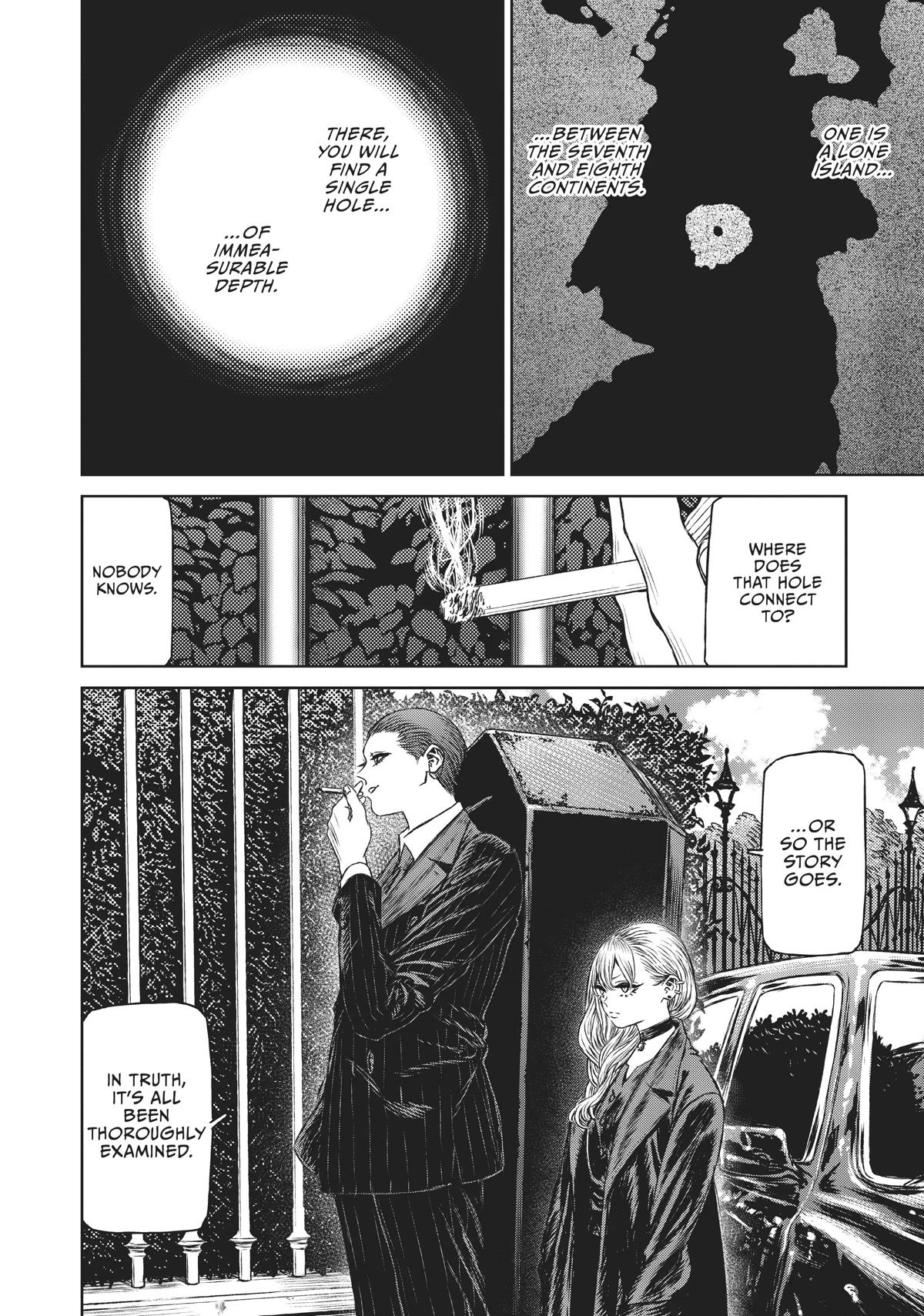 Majo to Yajuu (Satake Kousuke) Chapter 28 page 4 - Chapter 28: Four Levels Below - Prologue