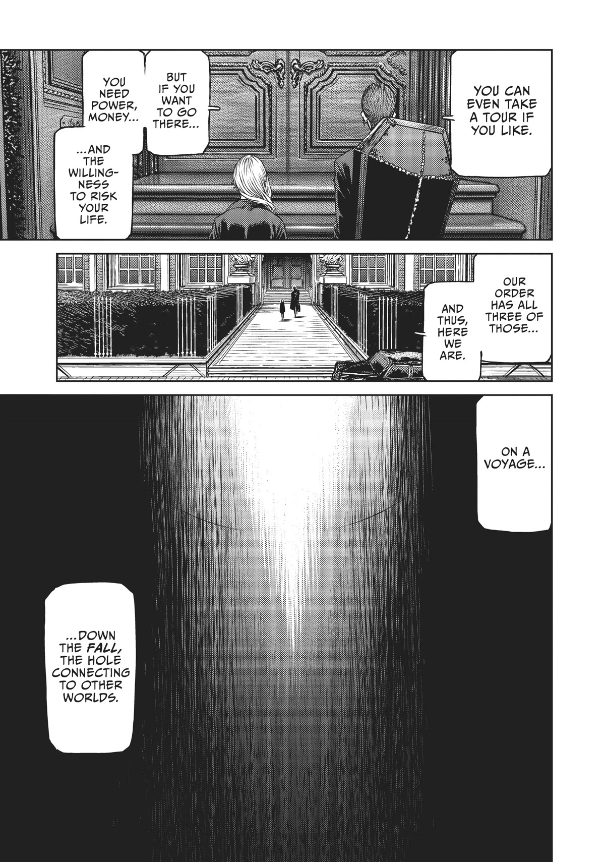 Majo to Yajuu (Satake Kousuke) Chapter 28 page 5 - Chapter 28: Four Levels Below - Prologue