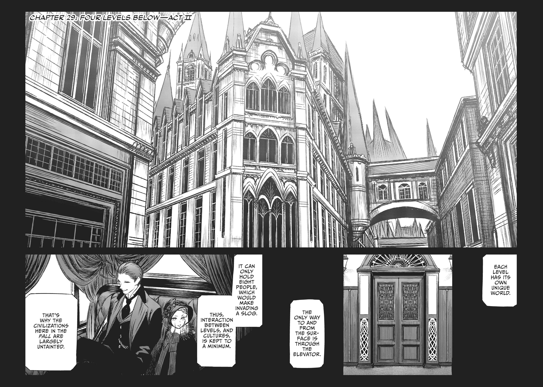Majo to Yajuu (Satake Kousuke) Chapter 29 page 3 - Chapter 29: Four Levels Below - Act 2