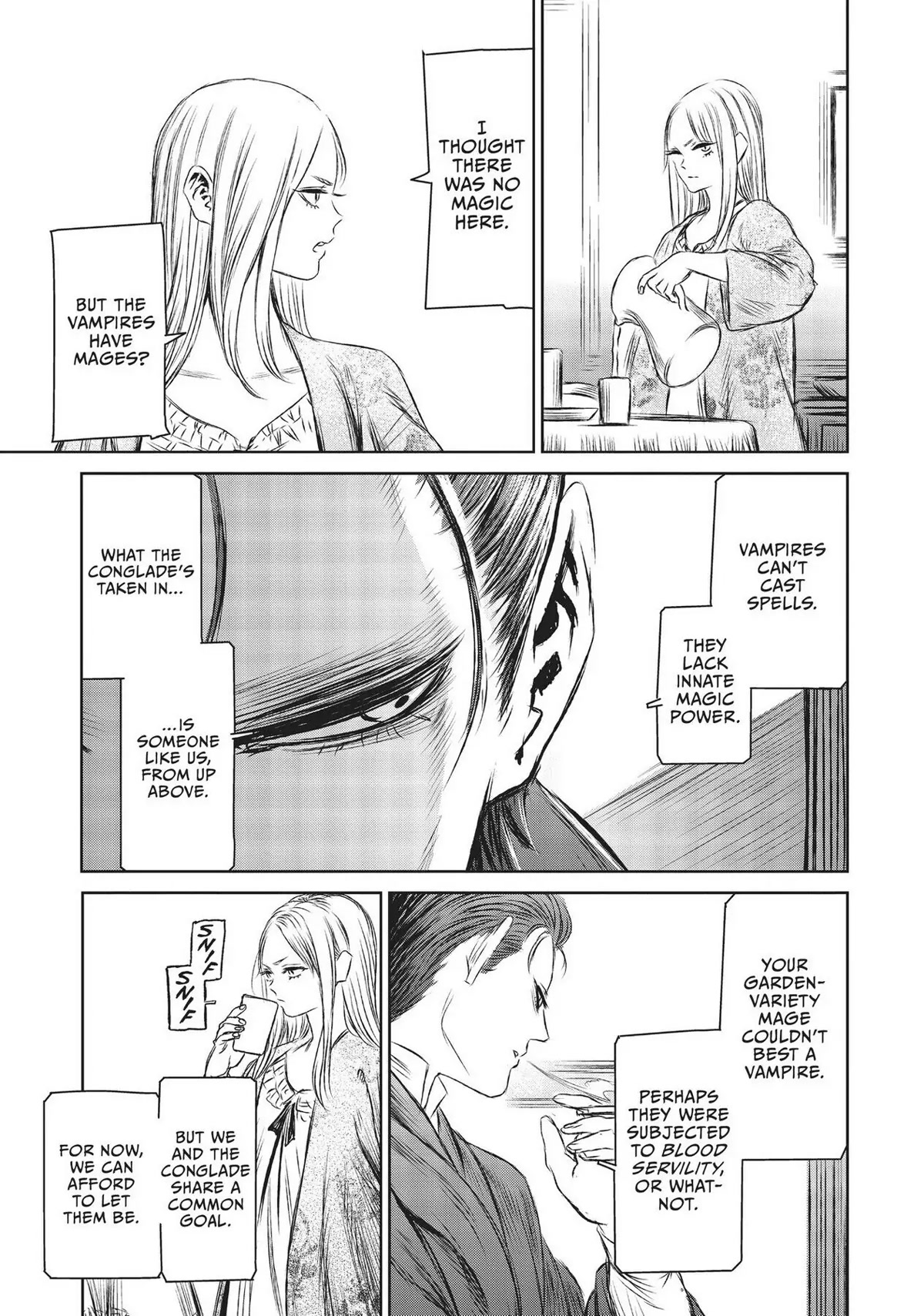 Majo to Yajuu (Satake Kousuke) Chapter 33 page 16 - Chapter 33: Four Levels Below - Act 06