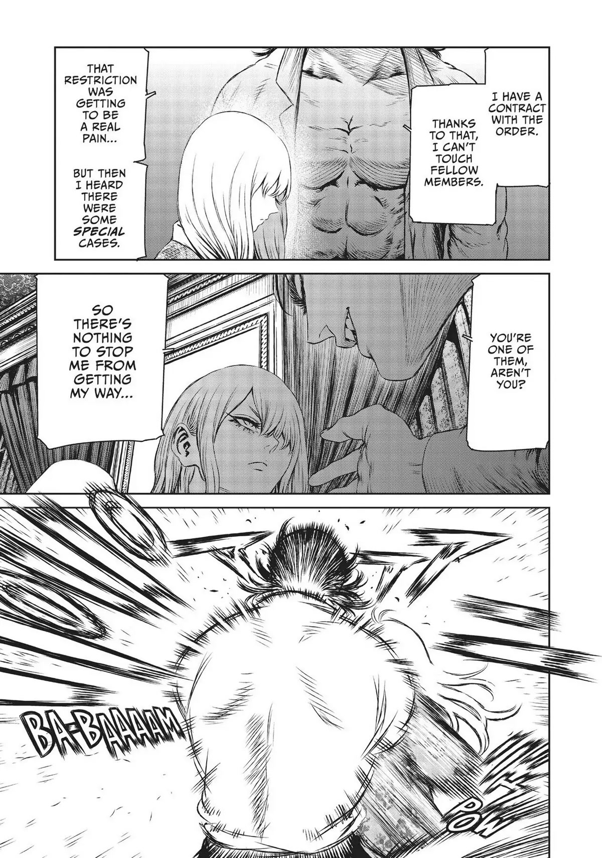 Majo to Yajuu (Satake Kousuke) Chapter 33 page 8 - Chapter 33: Four Levels Below - Act 06
