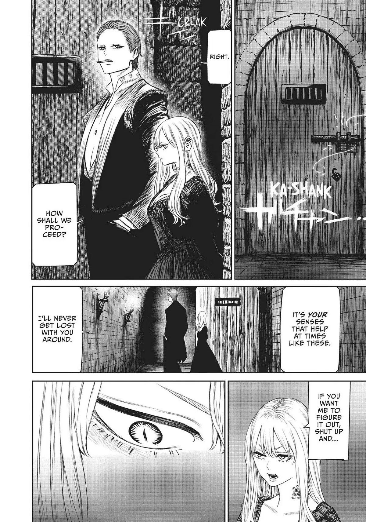 Majo to Yajuu (Satake Kousuke) Chapter 35 page 27 - Chapter 35: Four Levels Below - Act 08