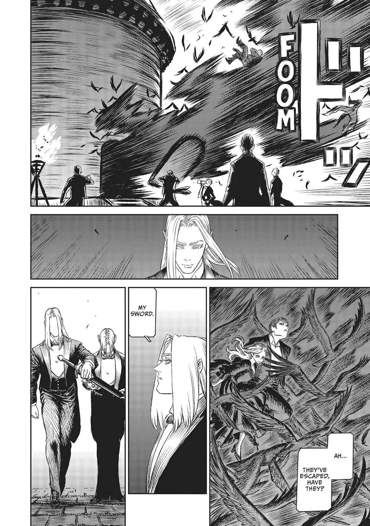 Majo to Yajuu (Satake Kousuke) Chapter 36 page 10 - Chapter 36: Four Levels Below - Act 09